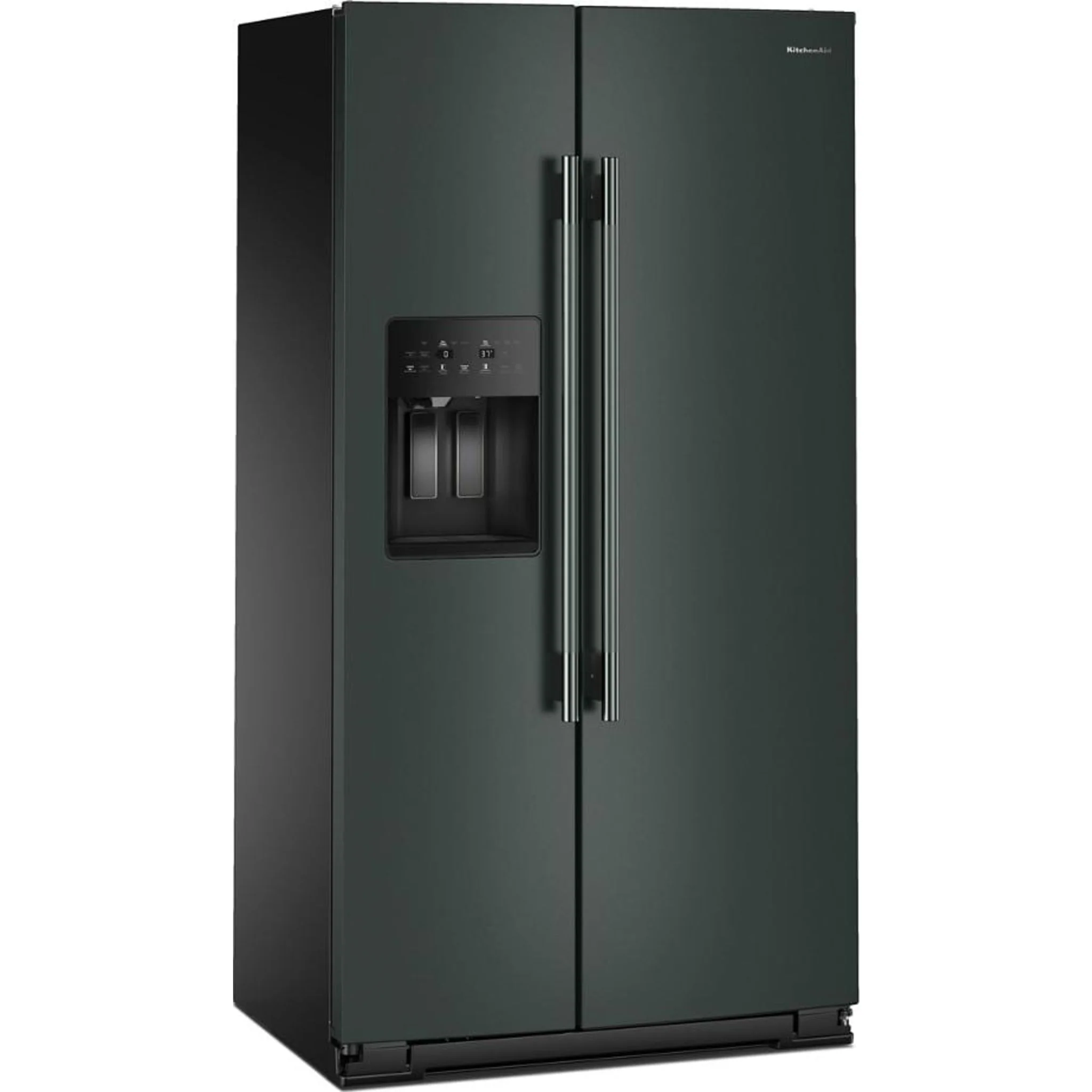 KitchenAid 20.8 Cu. Ft. Counter-Depth Side-by-Side Refrigerator with Exterior Ice and Water Dispenser in Junipe -Juniper (KRSC536RJP) - Image 2