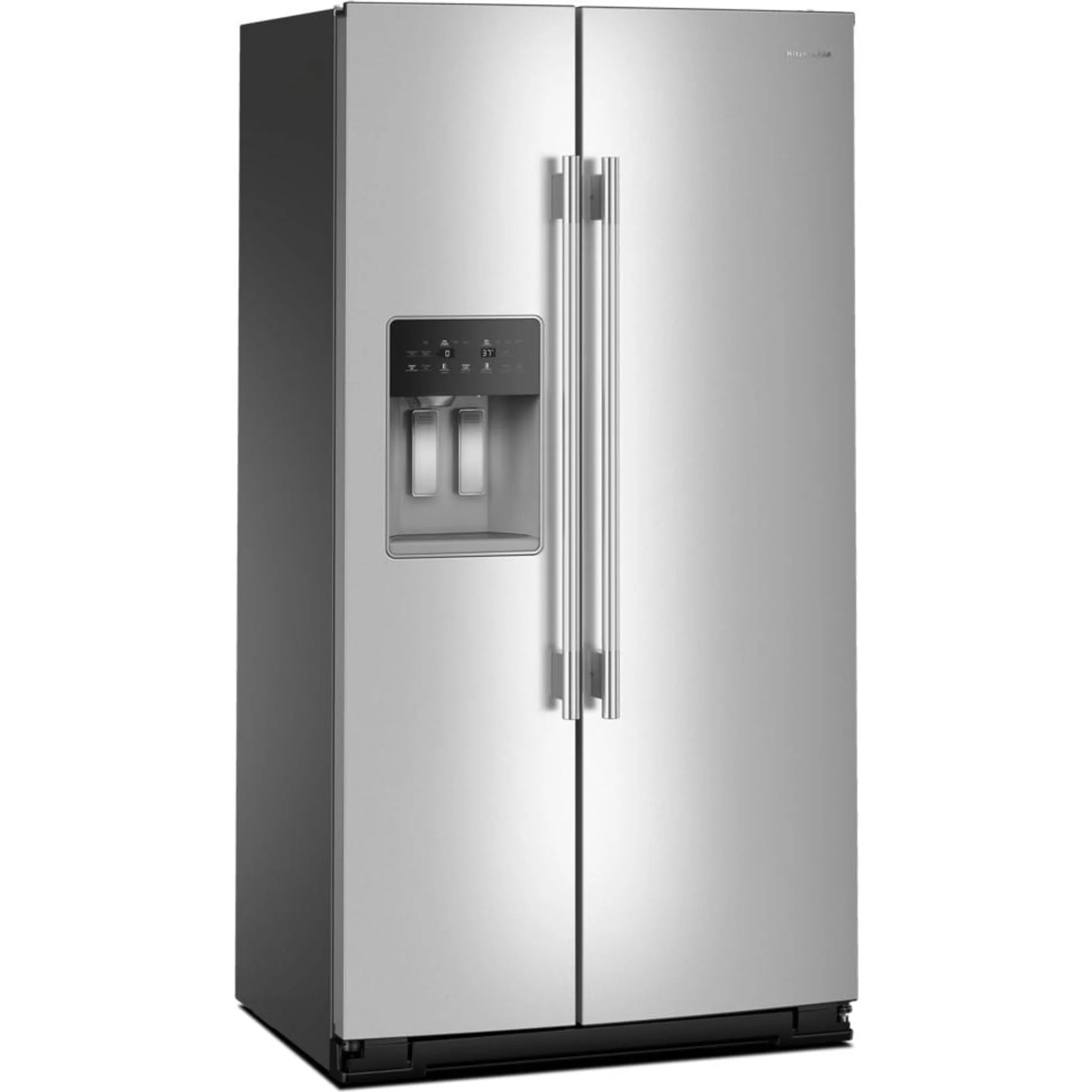 KitchenAid 20.8 Cu. Ft. Counter-Depth Side-by-Side Refrigerator with Exterior Ice and Water Dispenser in PrintShieldFinish -Fingerprint Resistant Stainless Steel (KRSC536RPS) - Image 35