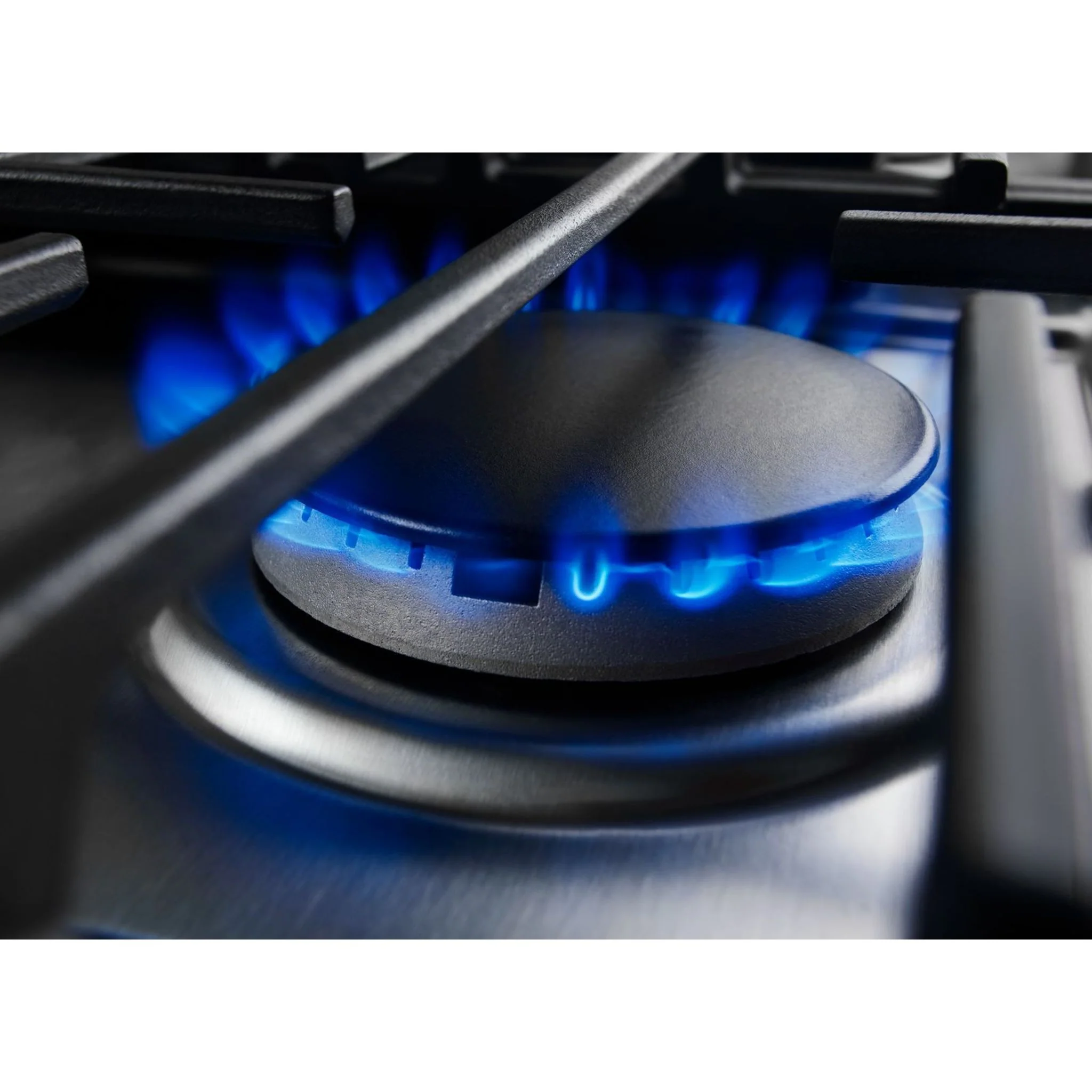 KitchenAid 30-Inch 4-Burner Dual Fuel Downdraft Front Control Range -Stainless Steel (KSDG950ESS) - Image 11