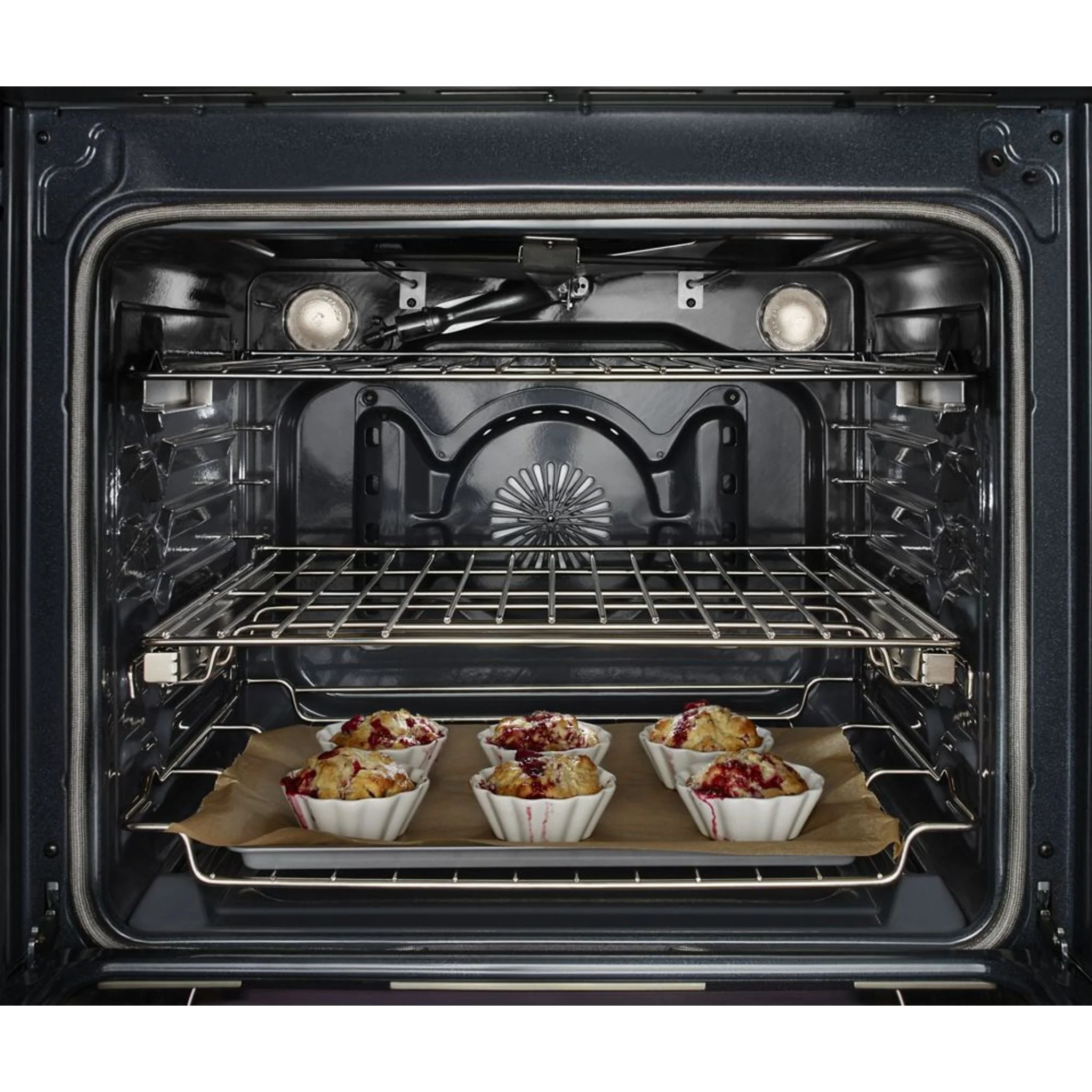 KitchenAid 30-Inch 4-Element Electric Downdraft Front Control Range -Stainless Steel (KSEG950ESS) - Image 11