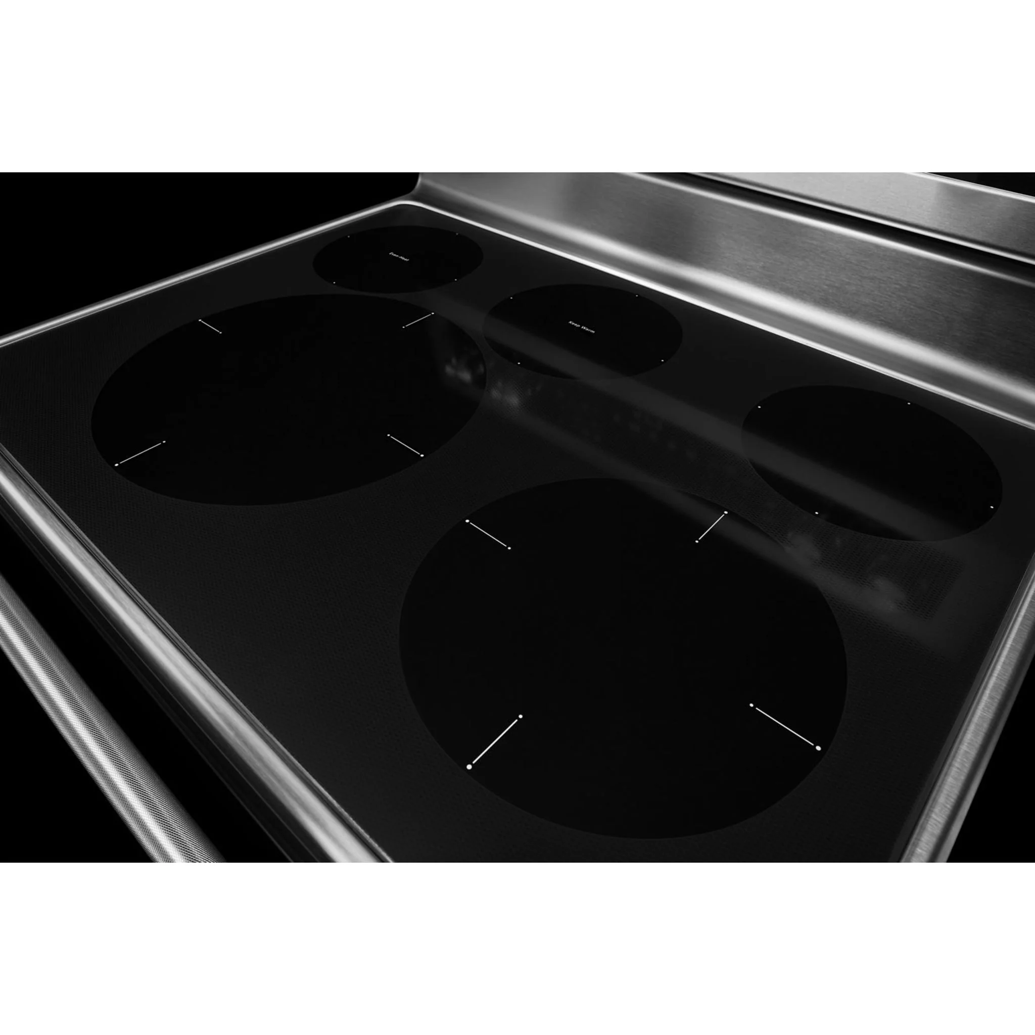 KitchenAid 30" 5-Element Electric Convection Range - Stainless Steel (YKFEG500ESS) - Image 12