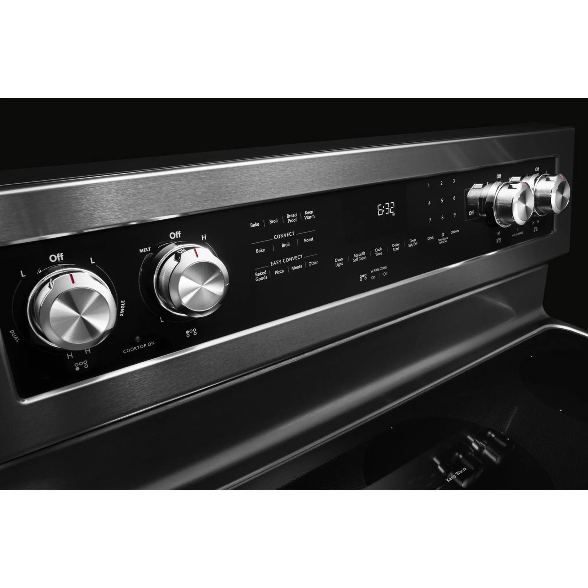 KitchenAid 30" 5-Element Electric Convection Range - Stainless Steel (YKFEG500ESS) - Image 15