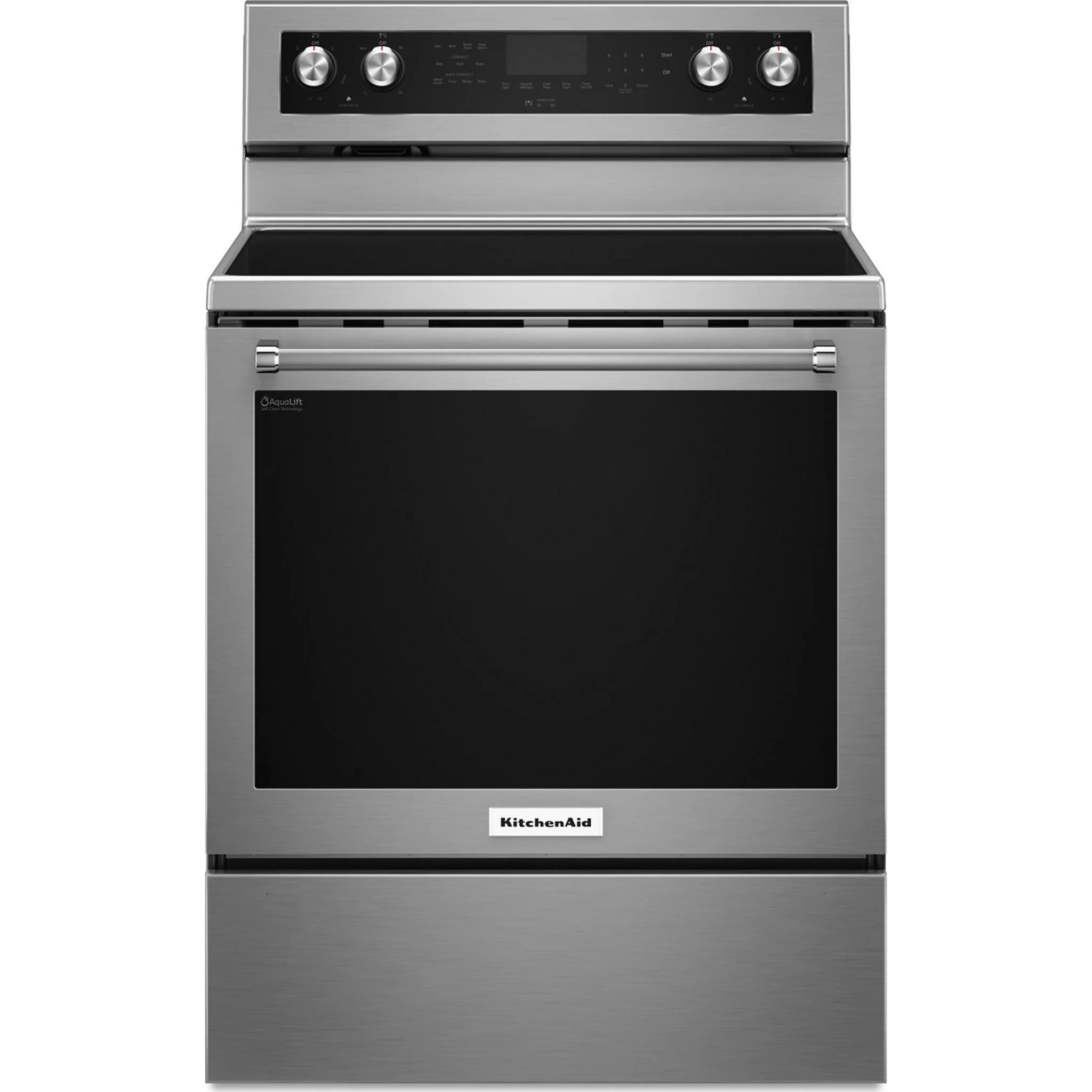 KitchenAid 30" 5-Element Electric Convection Range - Stainless Steel (YKFEG500ESS) - Image 19