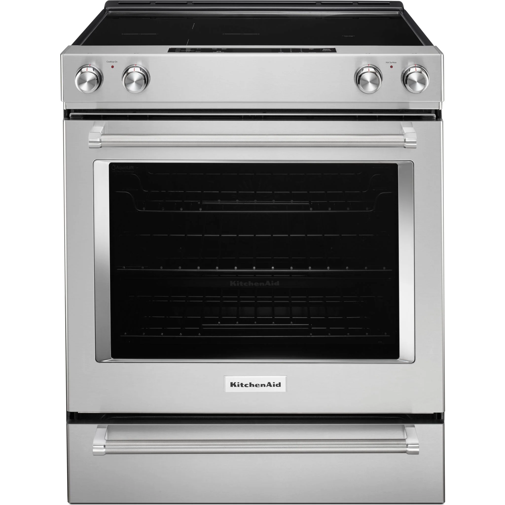 KitchenAid 30" 5-Element Electric Convection Front Control Range - Stainless Steel (YKSEG700ESS) - Image 10