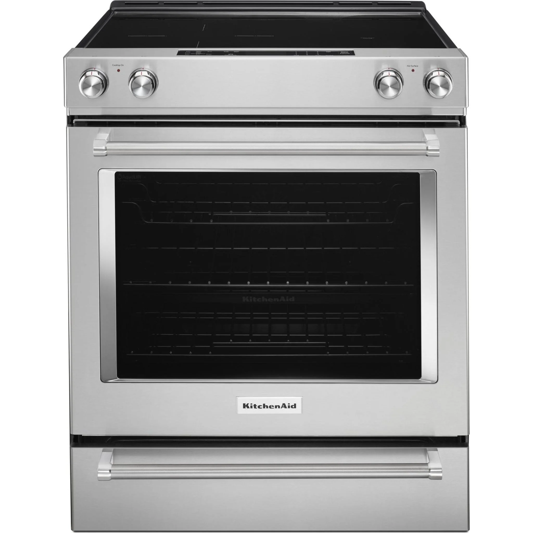 KitchenAid 30" 5-Element Electric Convection Front Control Range - Stainless Steel (YKSEG700ESS) - Image 13