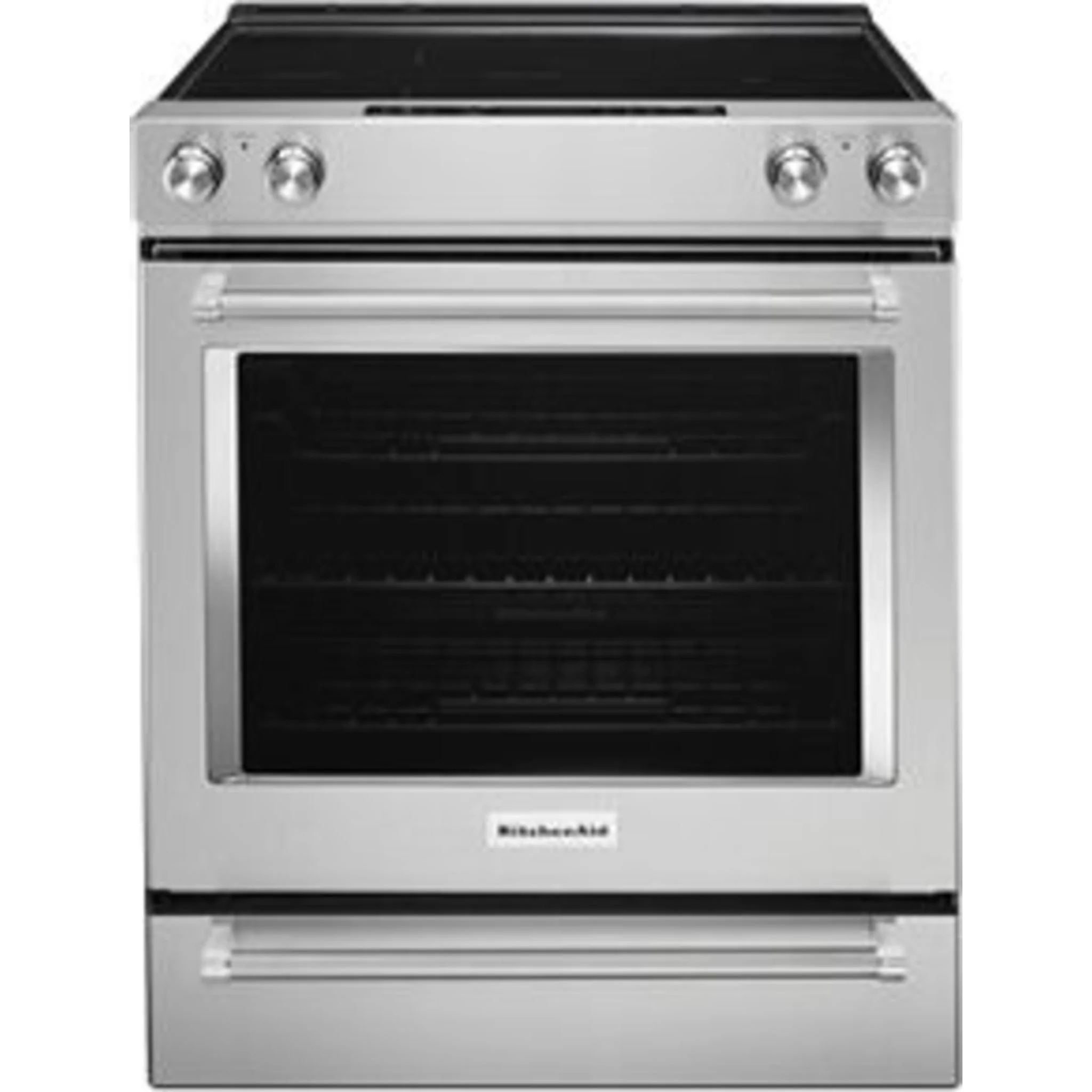 KitchenAid 30" 5-Element Electric Convection Front Control Range - Stainless Steel (YKSEG700ESS) - Image 18