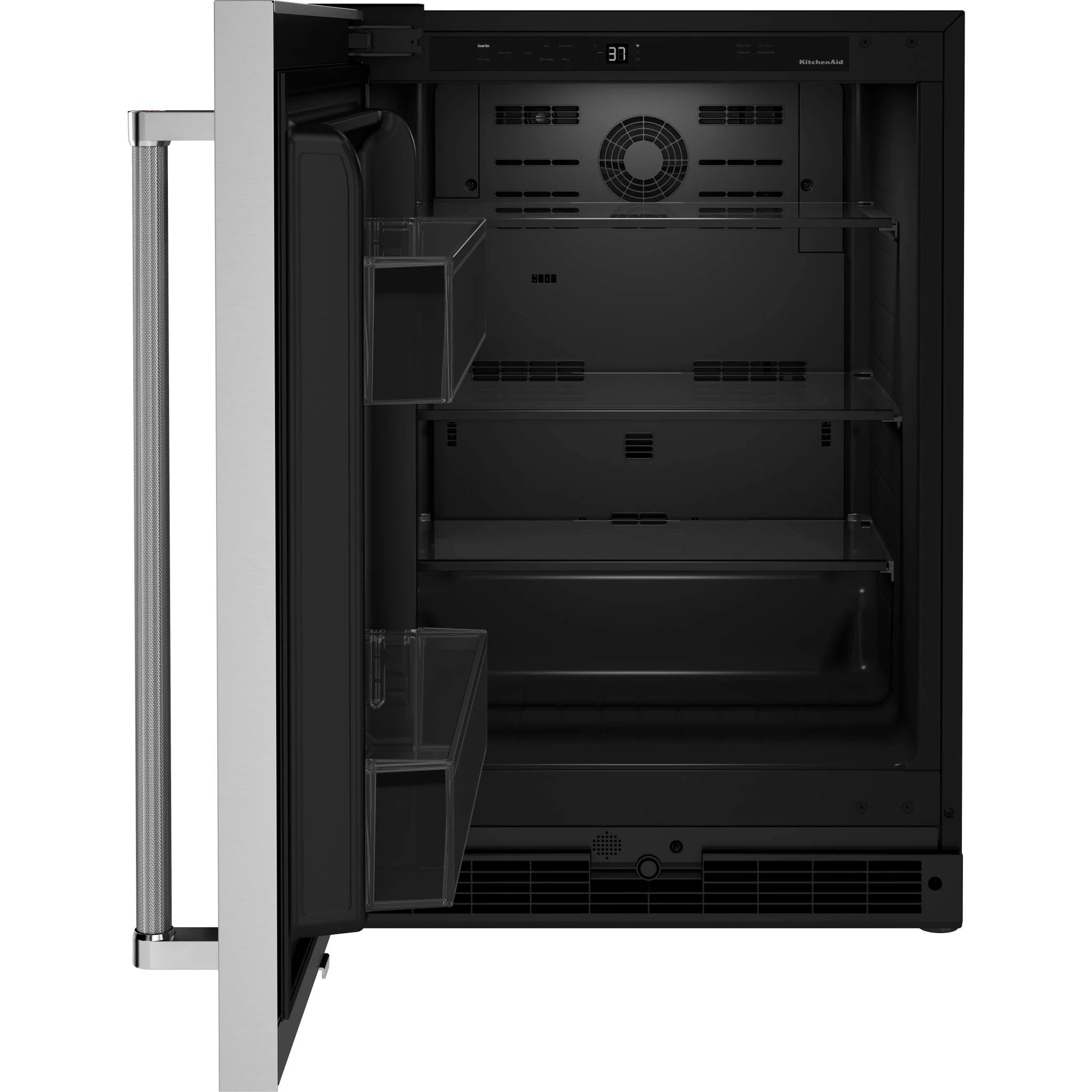 KitchenAid 24" Undercounter Refrigerator with Stainless Steel Door -Stainless Steel (KURL114KSB) - Image 4
