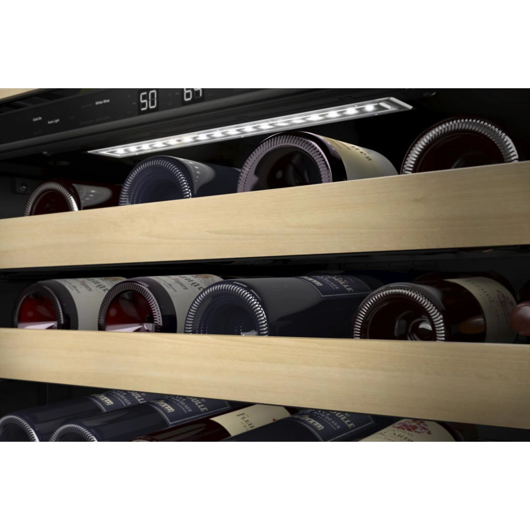 KitchenAid 24" Panel-Ready Undercounter Wine Cellar with Wood-Front Racks -Panel Ready (KUWL214KPA) - Image 8