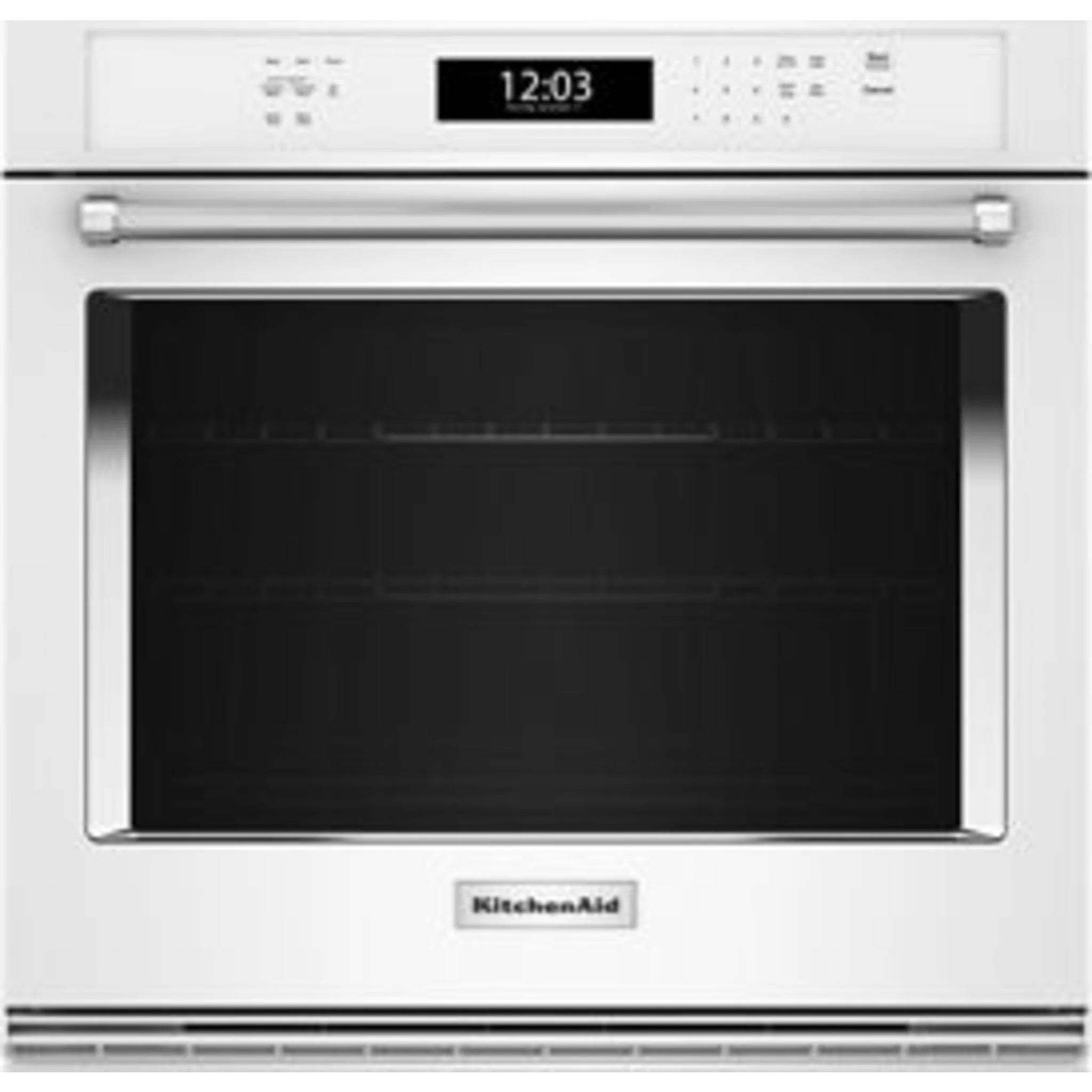 KitchenAid  30" Single Wall Oven with Air Fry Mode - White (KOES530PWH) - Image 3