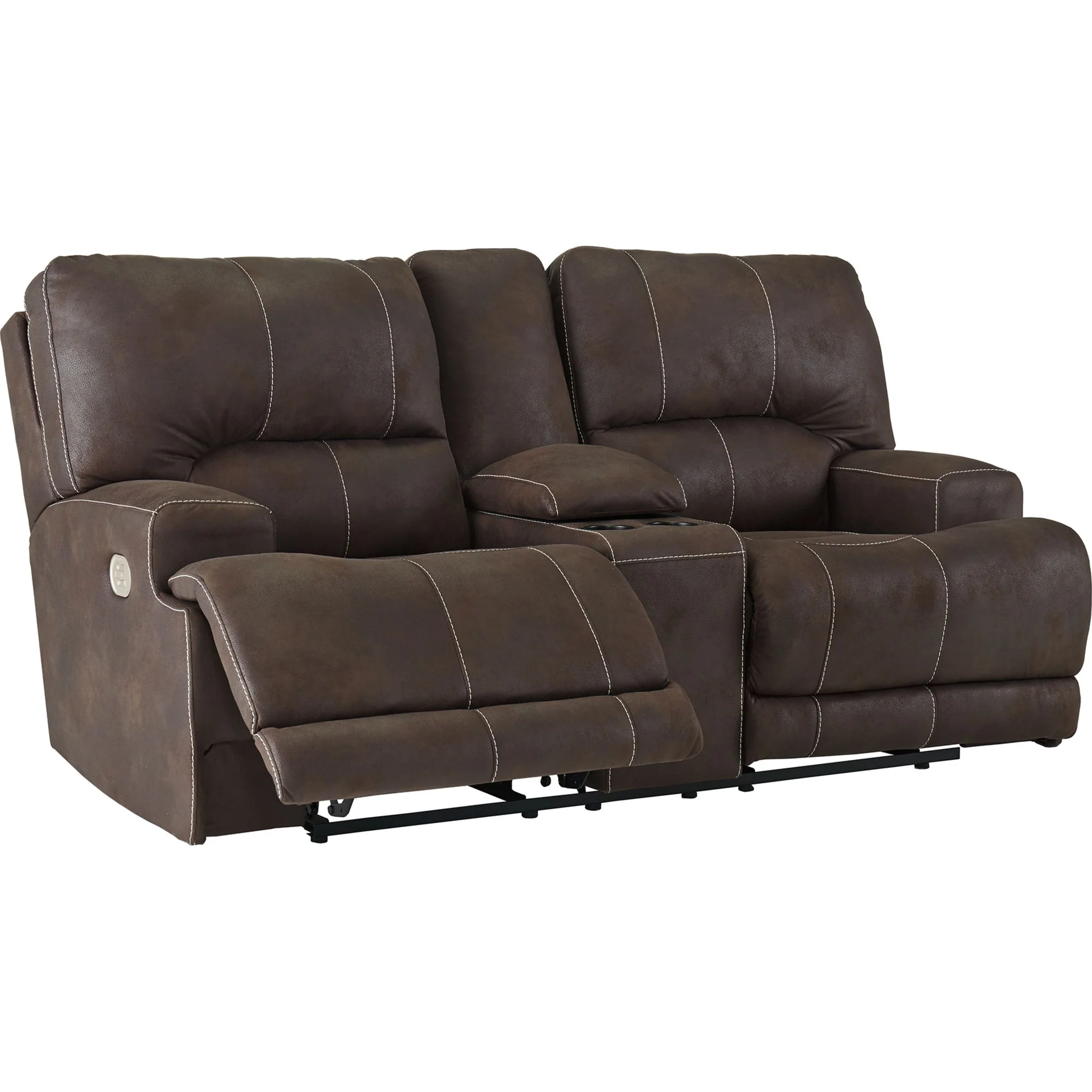 Kitching Power Reclining Loveseat with Adjustable Headrest - Image 3