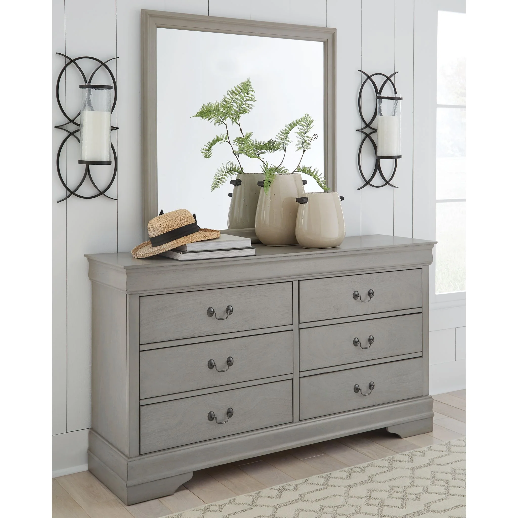 Kordasky Dresser and Mirror - Image 2
