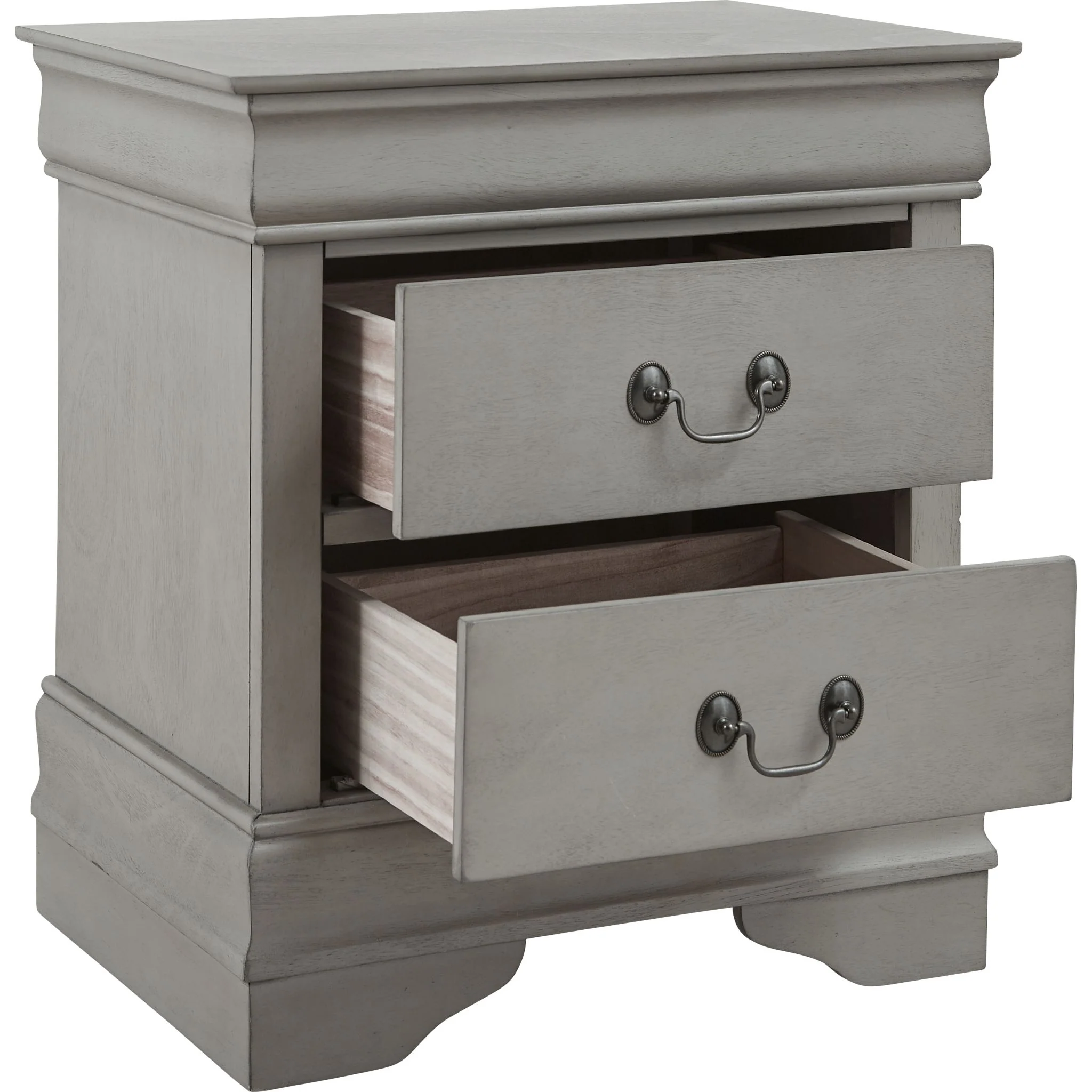 Kordasky Two Drawer Nightstand - Image 3