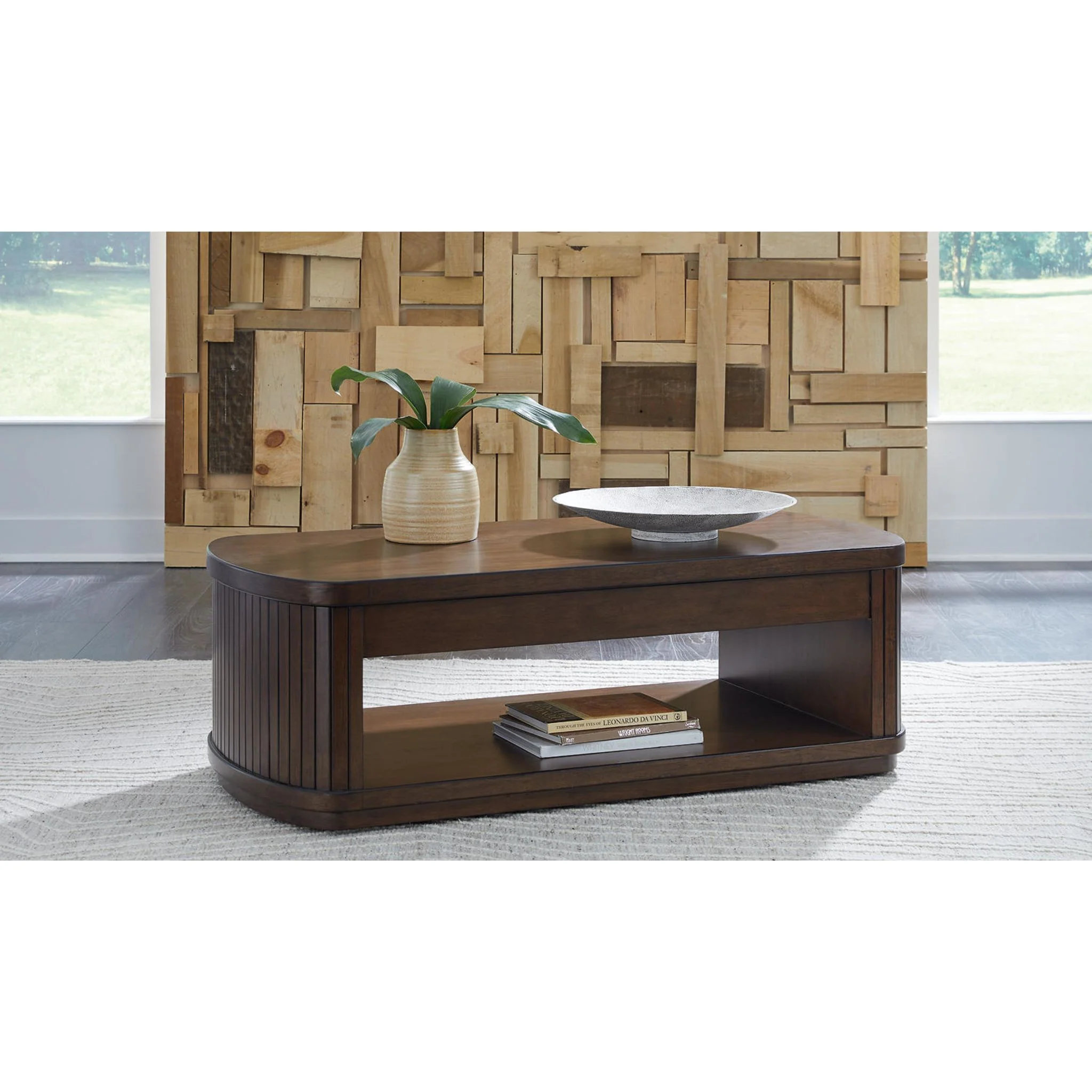 Korestone Cocktail Table with Lift Top - Image 5