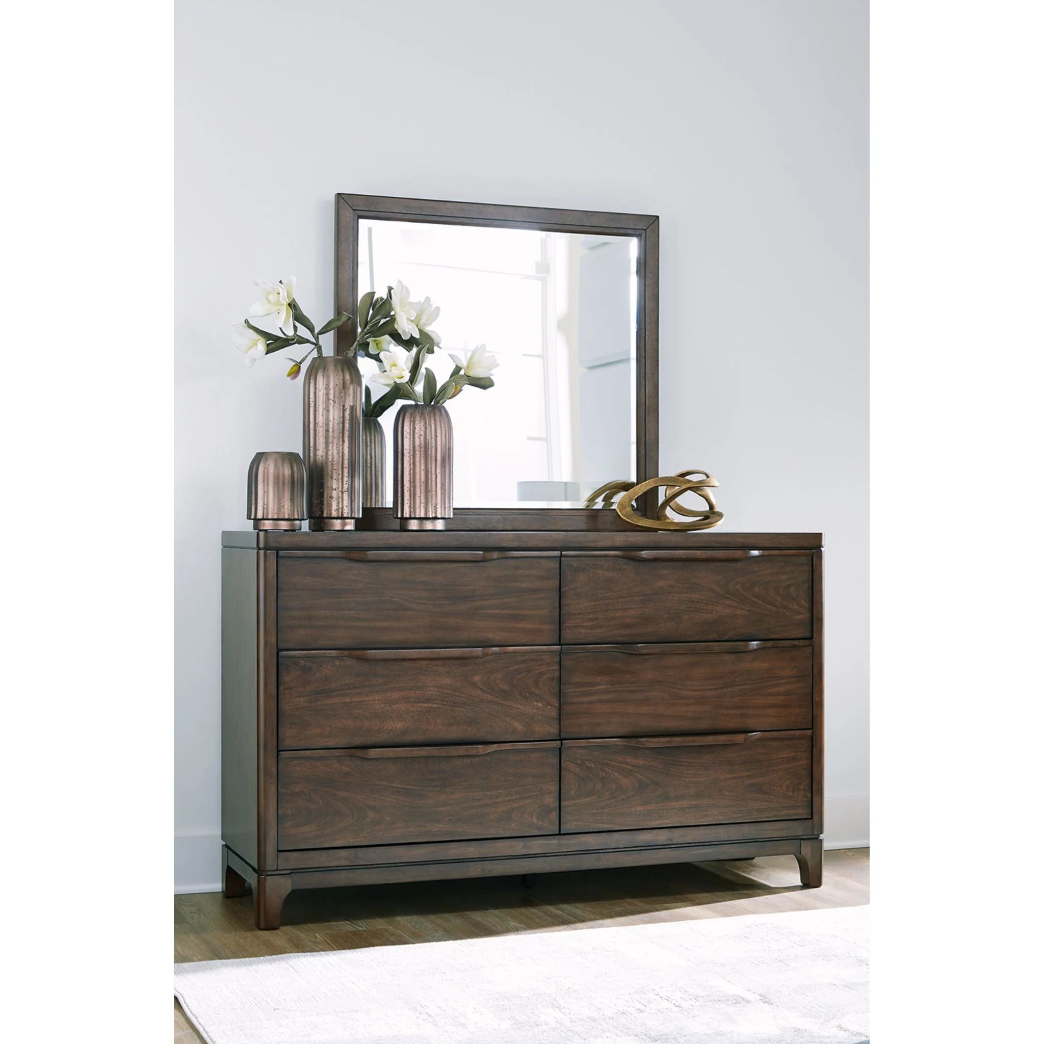 Korestone-Exclusive Dresser and Mirror - Image 2