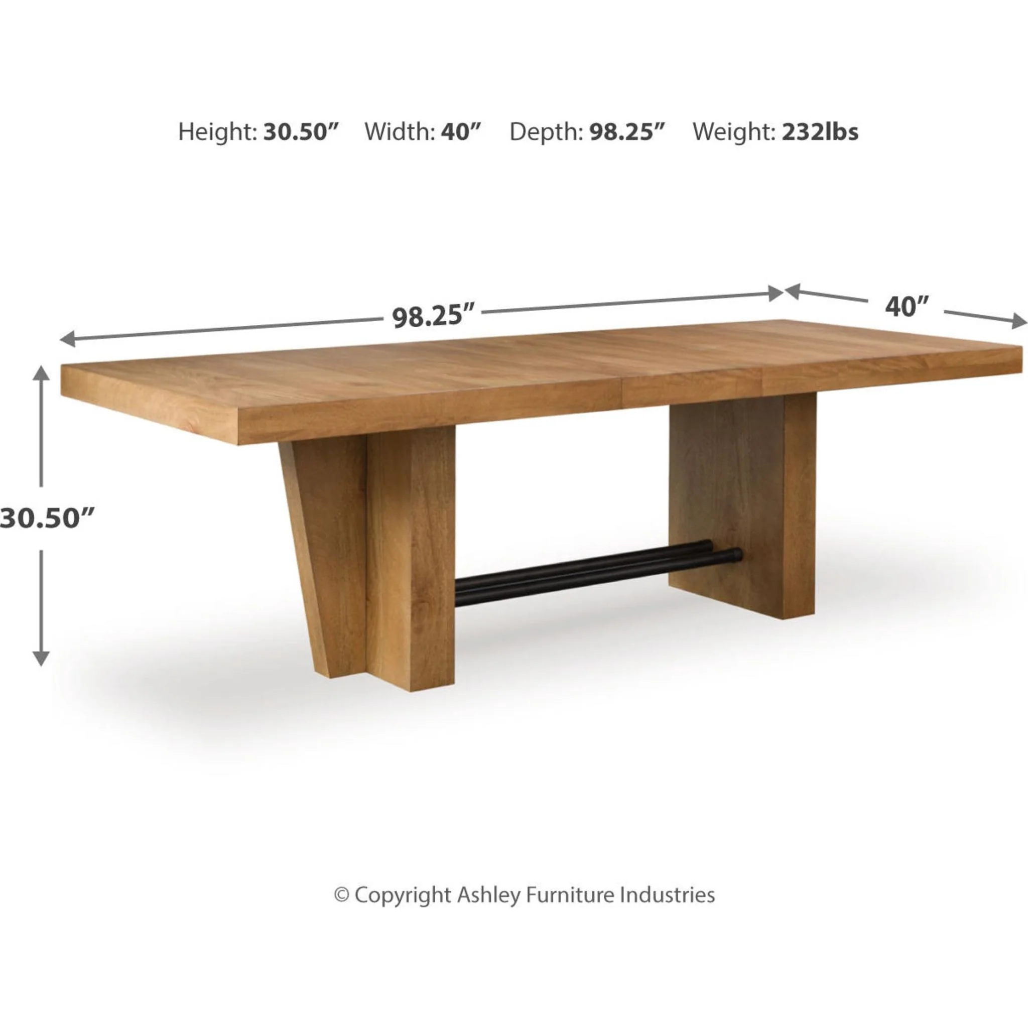 Kristiland-Exclusive Dining Extension Table - Image 9