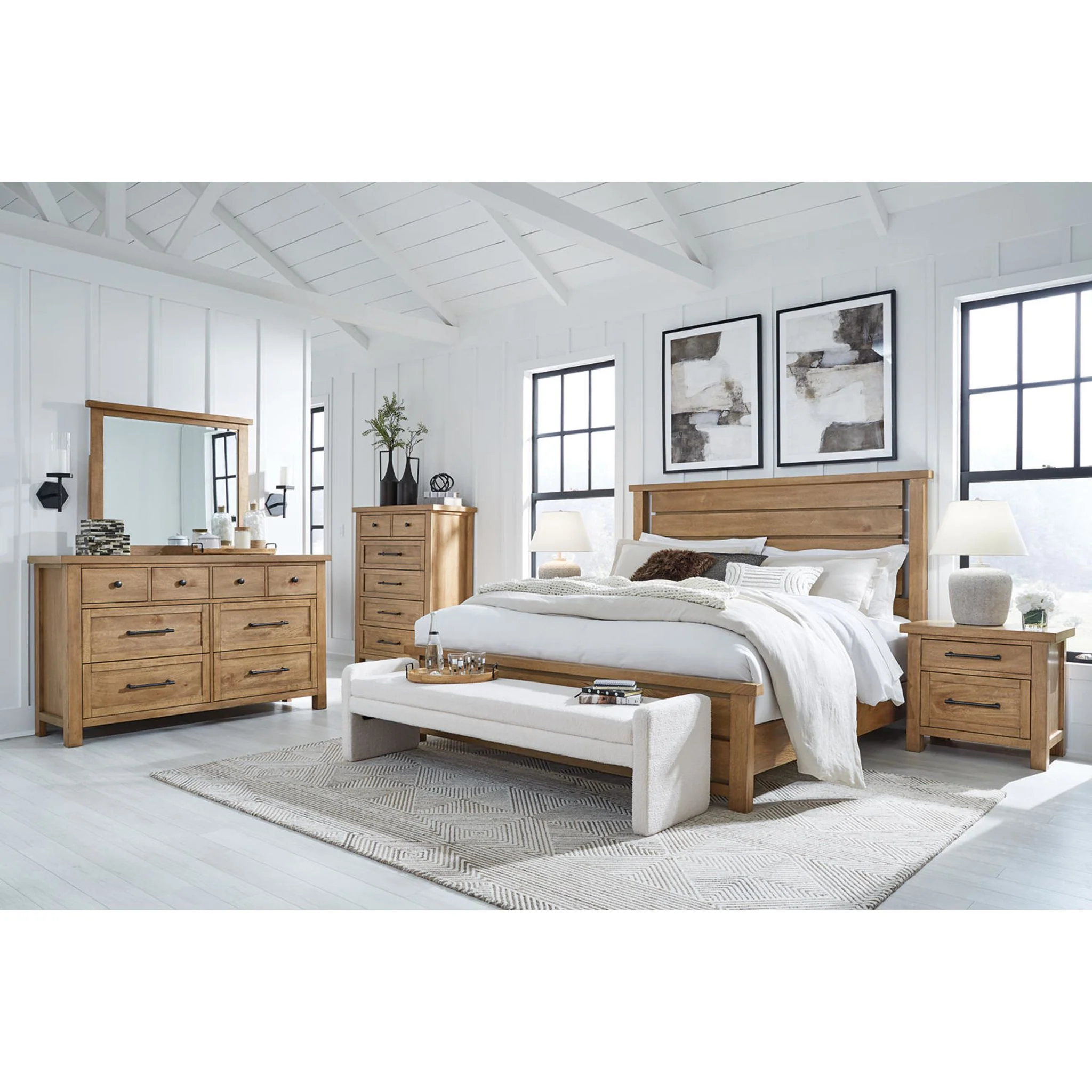 Kristiland-Exclusive Dresser and Mirror - Image 2