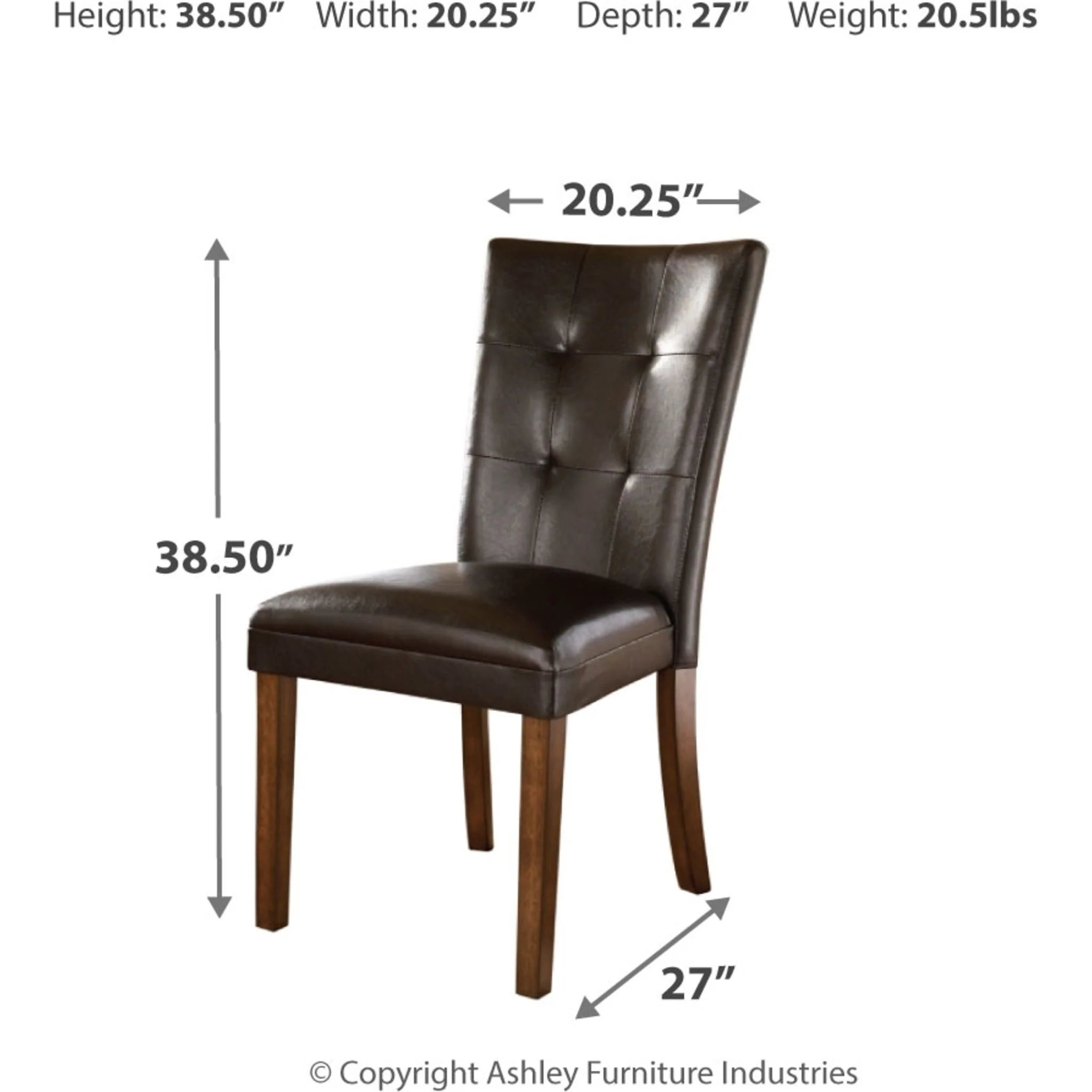 Lacey Upholstered Side Chair - Image 4