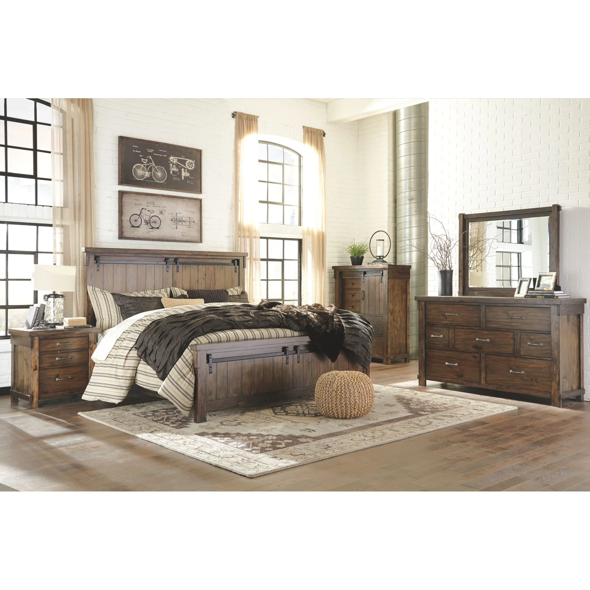Lakeleigh 3 Piece Bed - Image 7