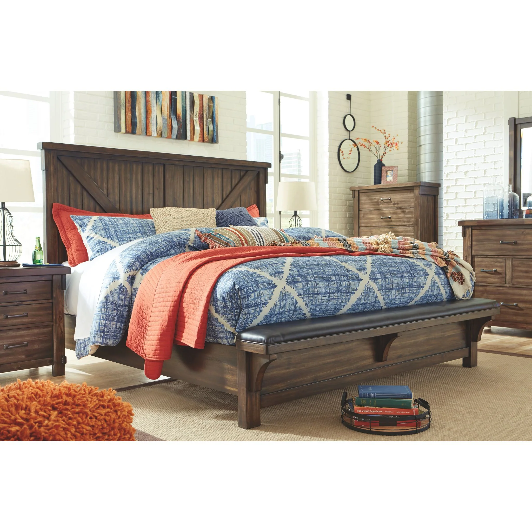 Lakeleigh 3 Piece Queen Bed w/Bench - Image 14