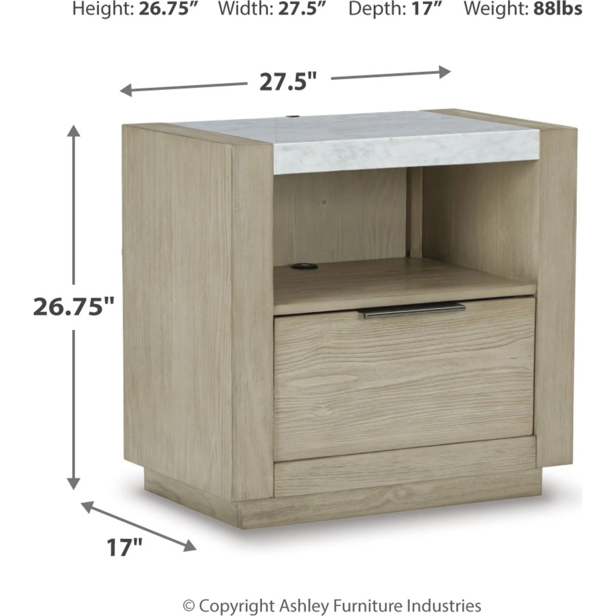 Hennington-Exclusive Nightstand - Image 9