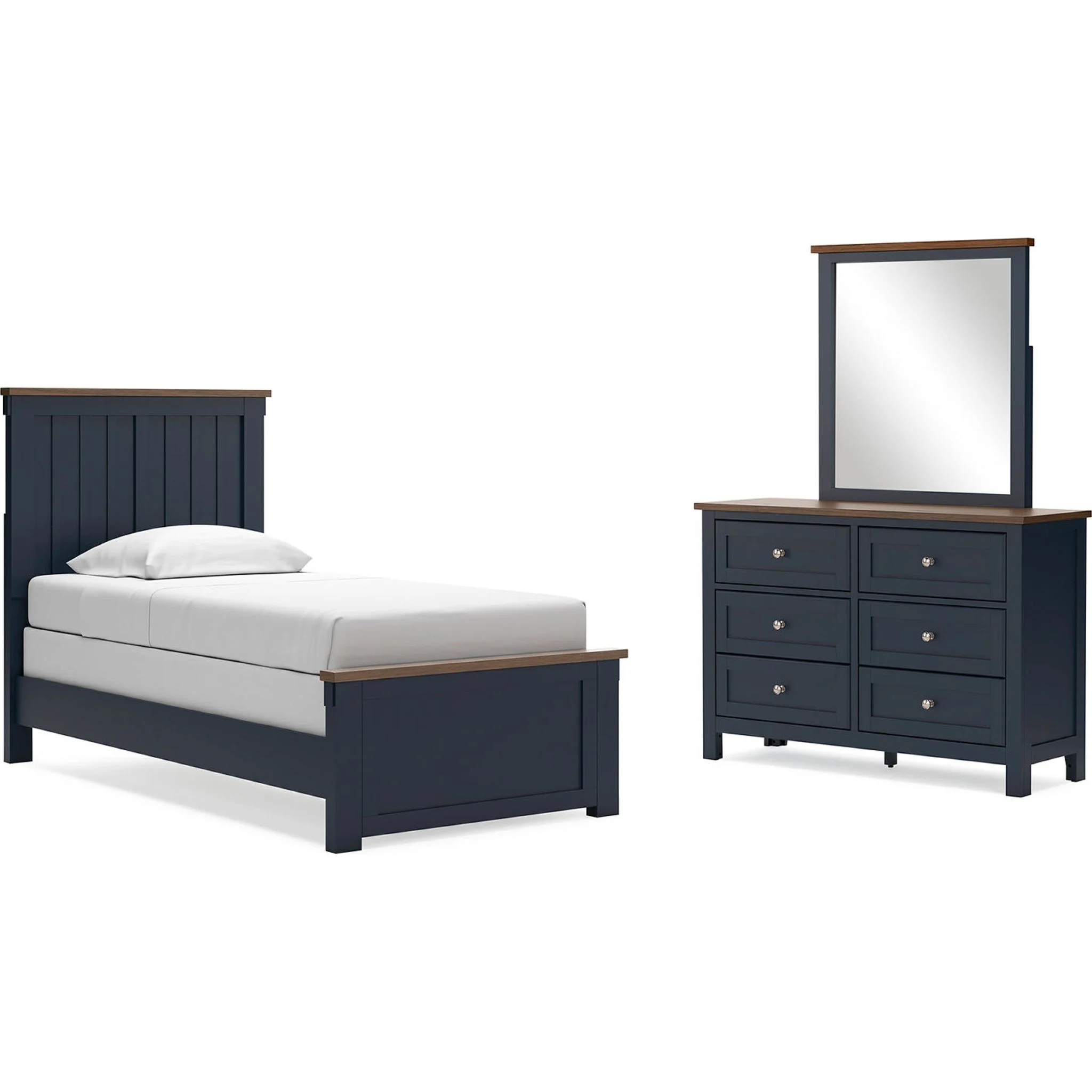 Landocken 5 Piece Panel Bedroom - Image 2