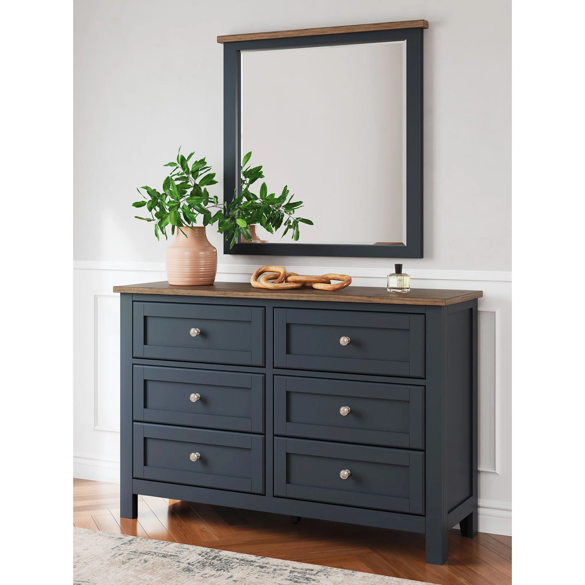 Landocken Dresser and Mirror - Image 2
