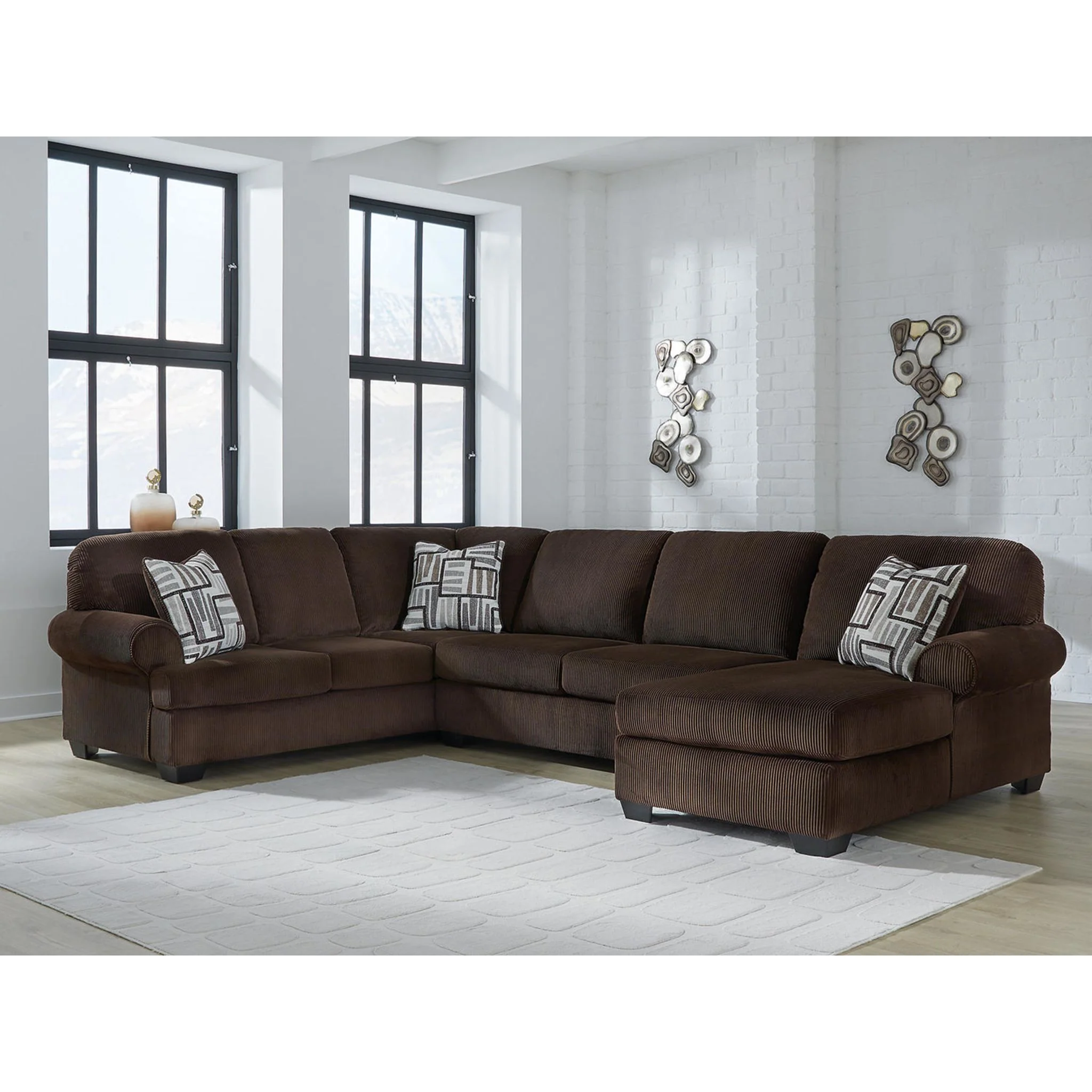Landsings 3 Piece Sectional with Chaise - Image 2