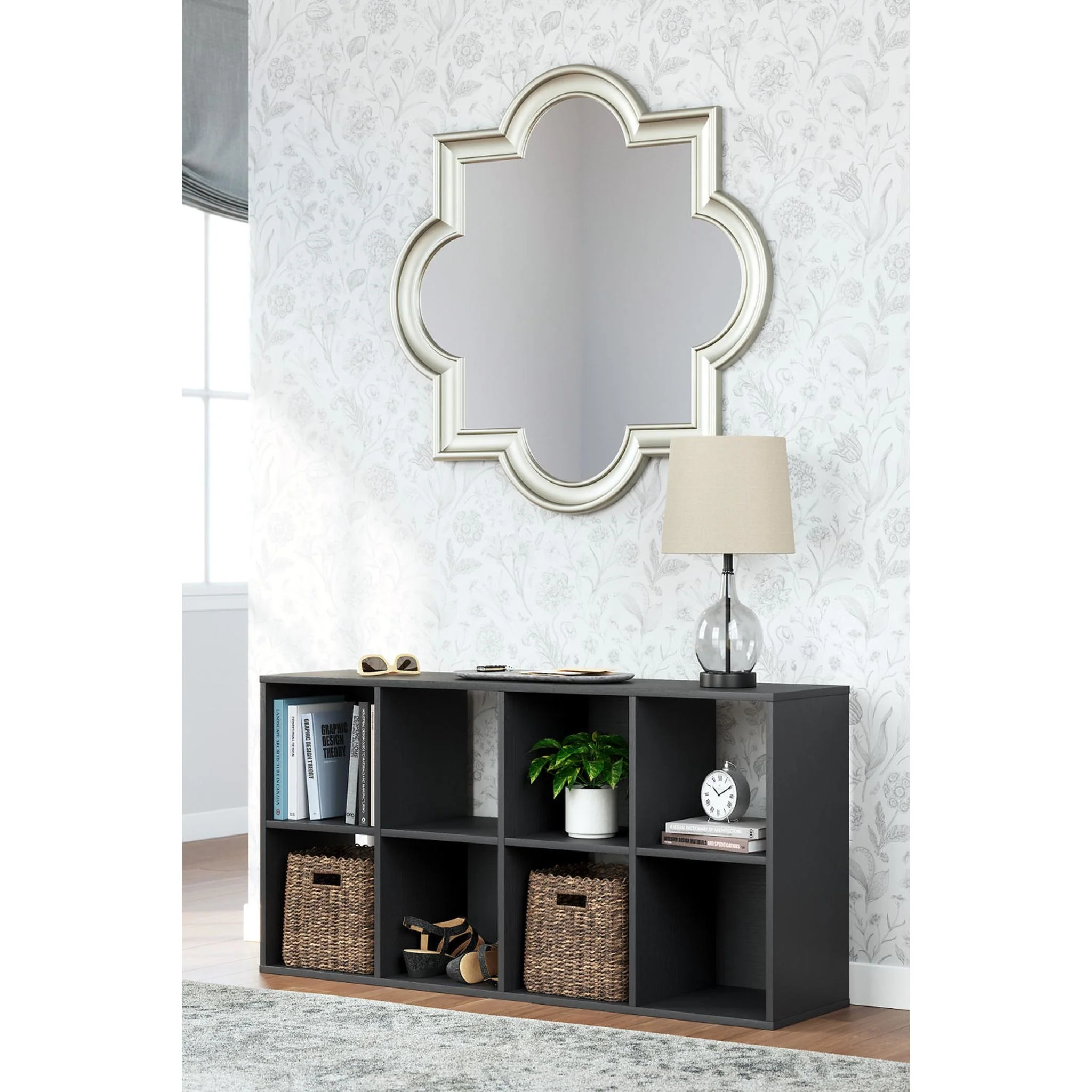 Langdrew Eight Cube Organizer Bookcase - Image 2
