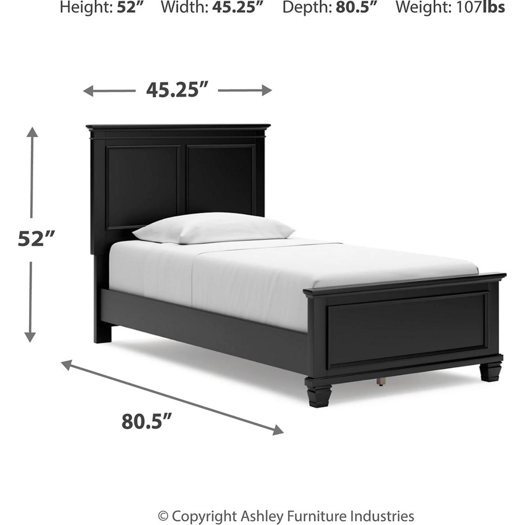 Lanolee Panel Bed - Image 9