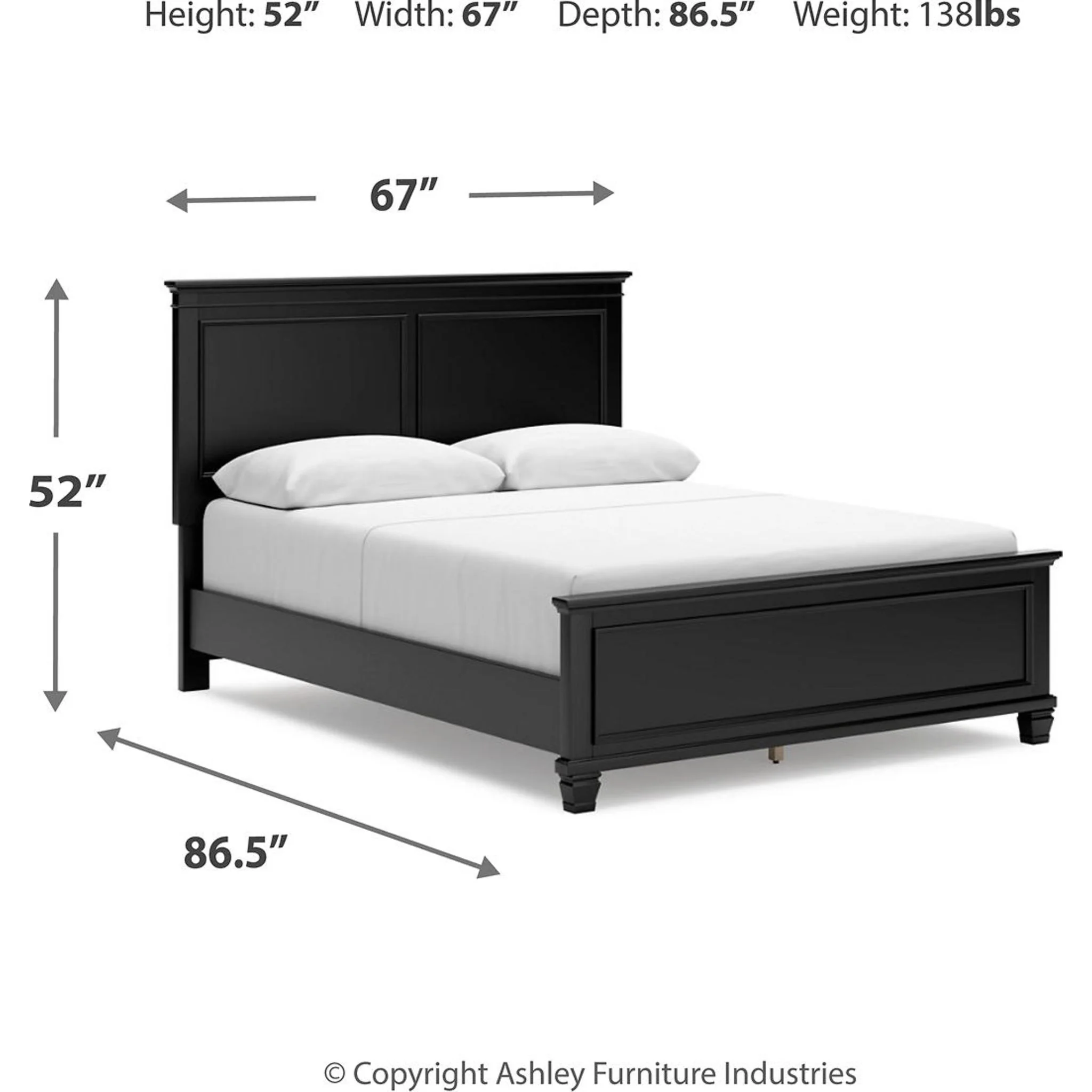 Lanolee Panel Bed - Image 9