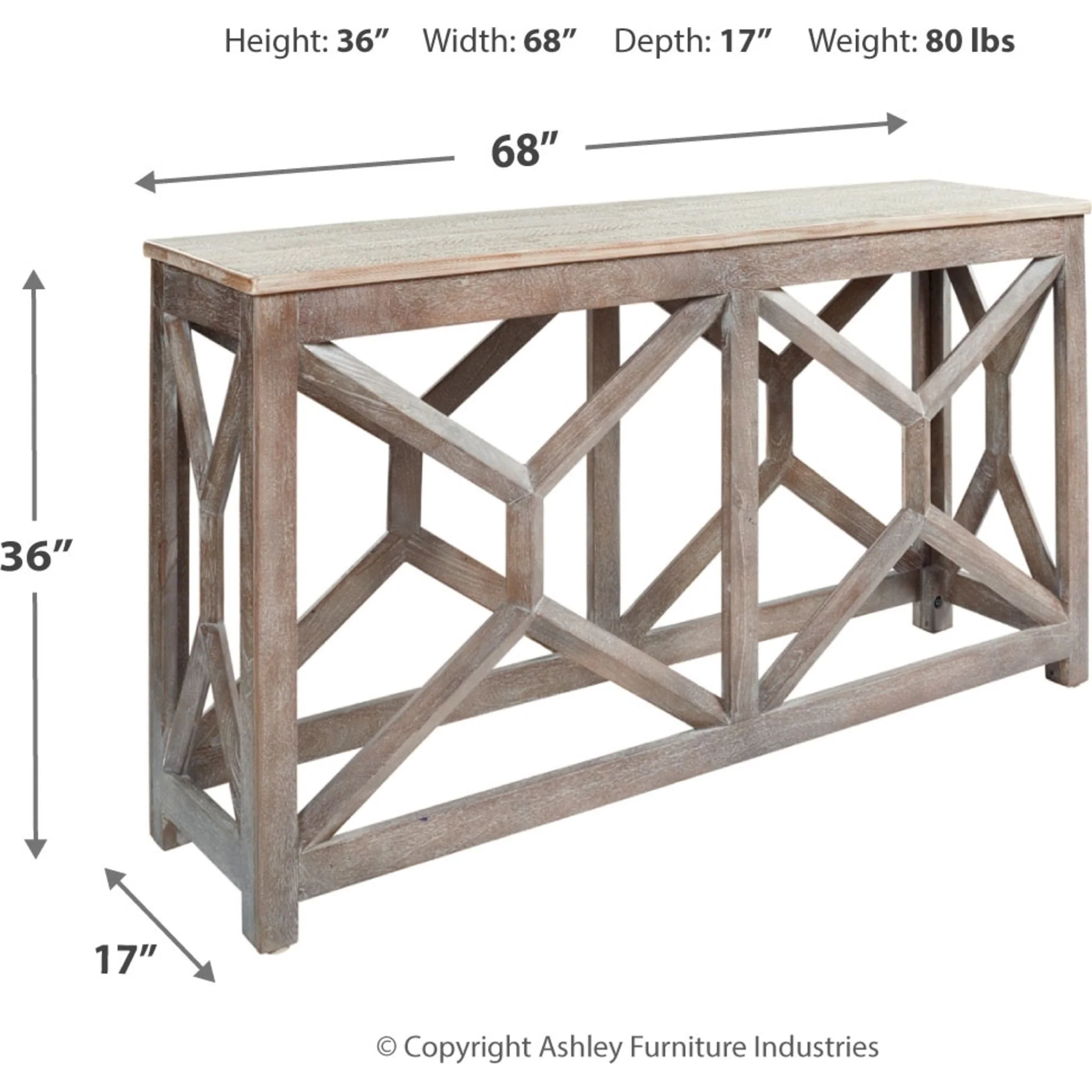 Lanzburg Console Table - Image 4