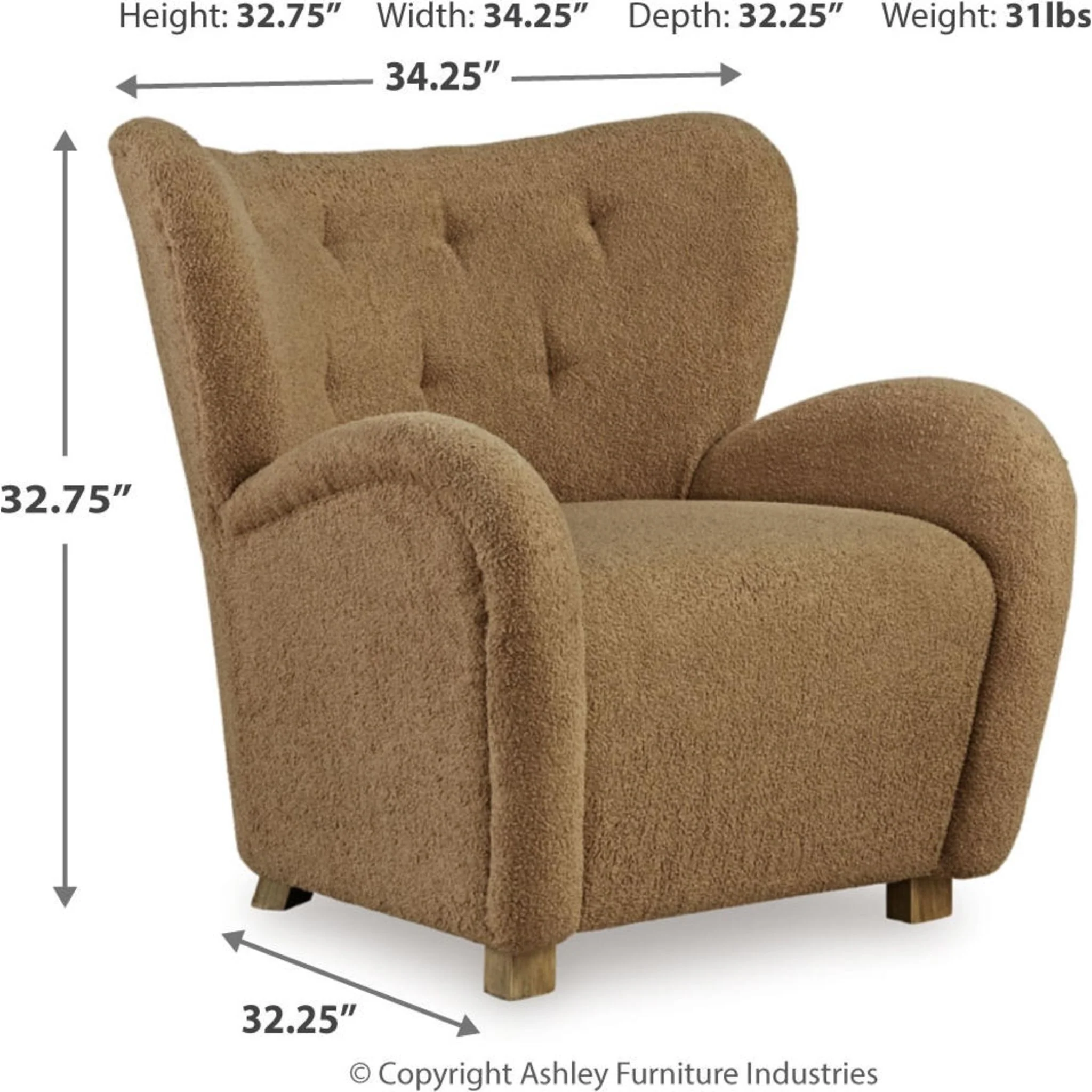 Larbell Accent Chair - Image 5