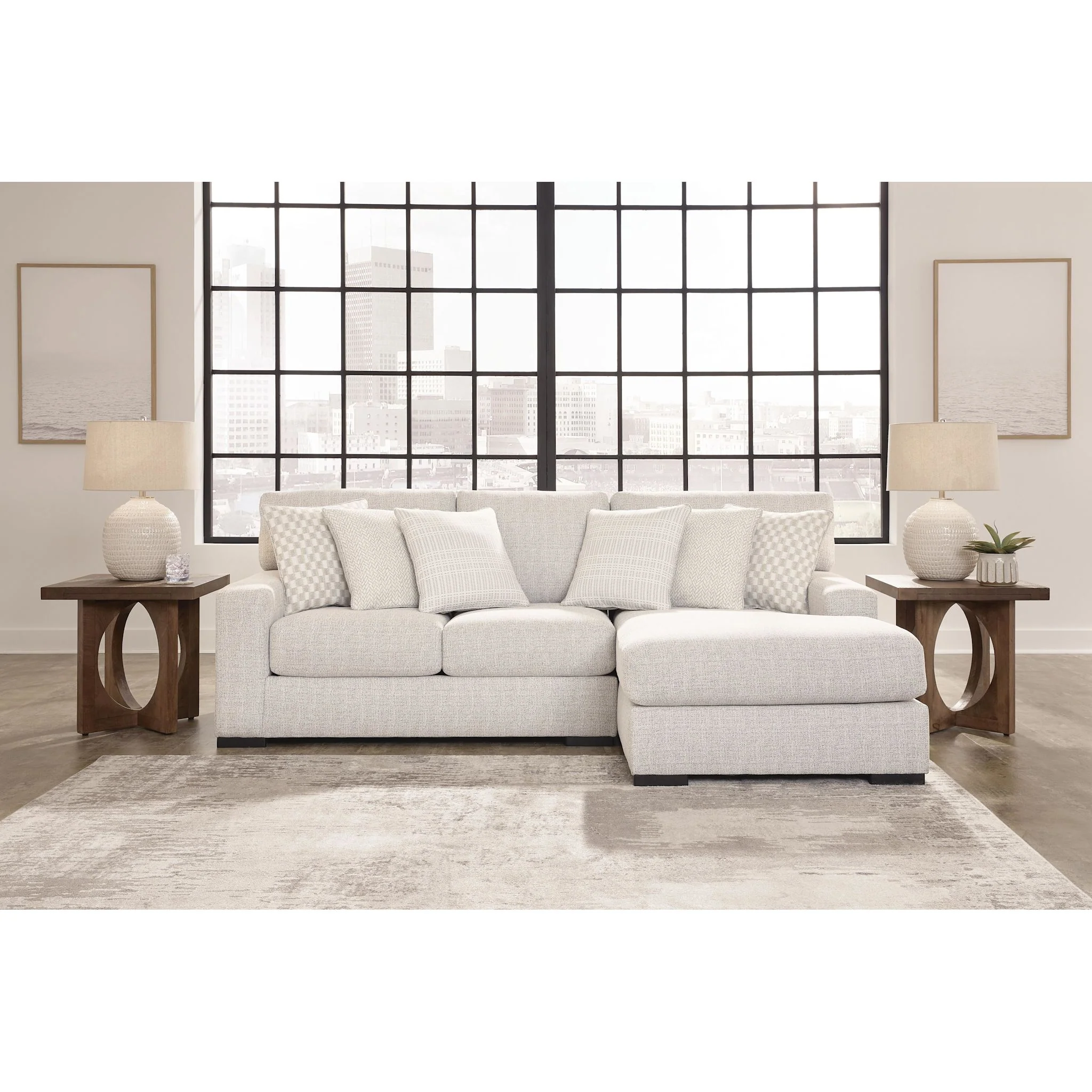 Larce-Exclusive 2 Piece Sectional with Chaise - Image 19