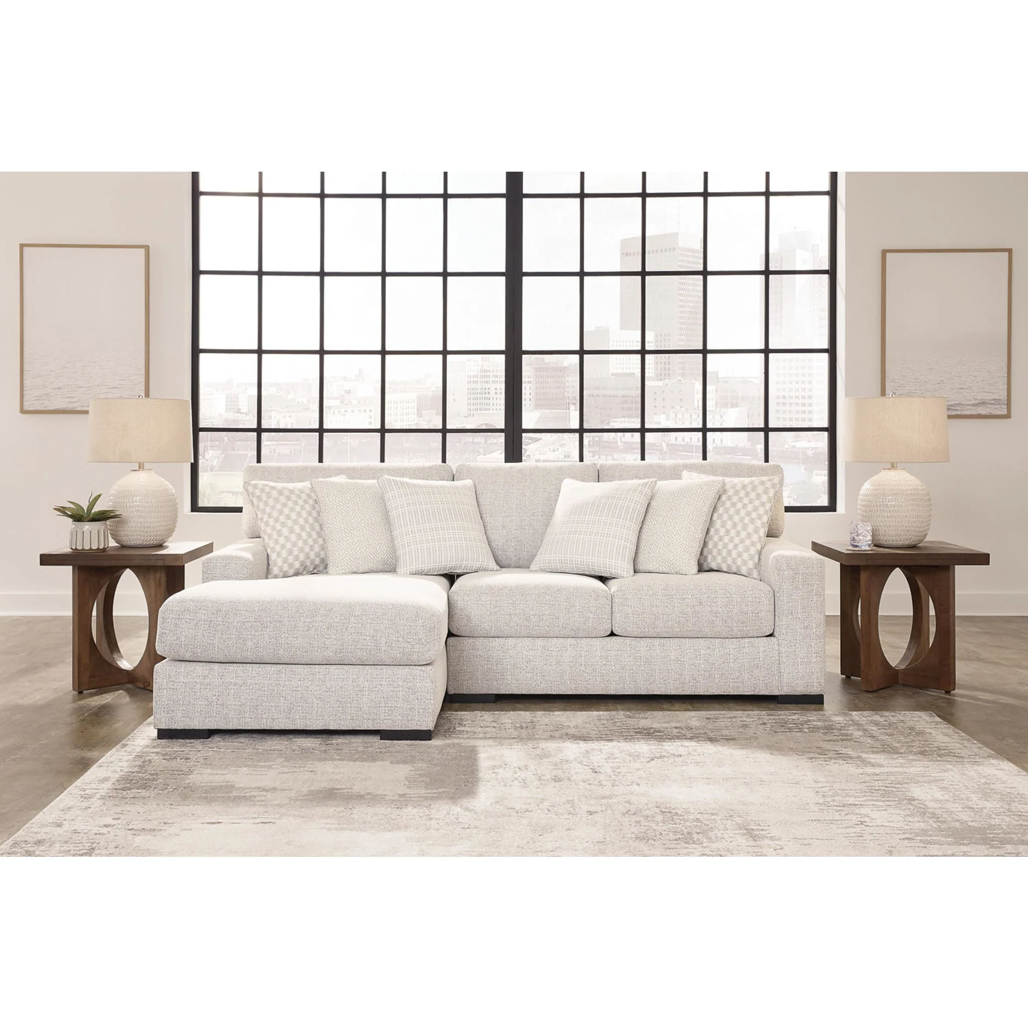 Larce-Exclusive 2 Piece Sectional with Chaise - Image 25