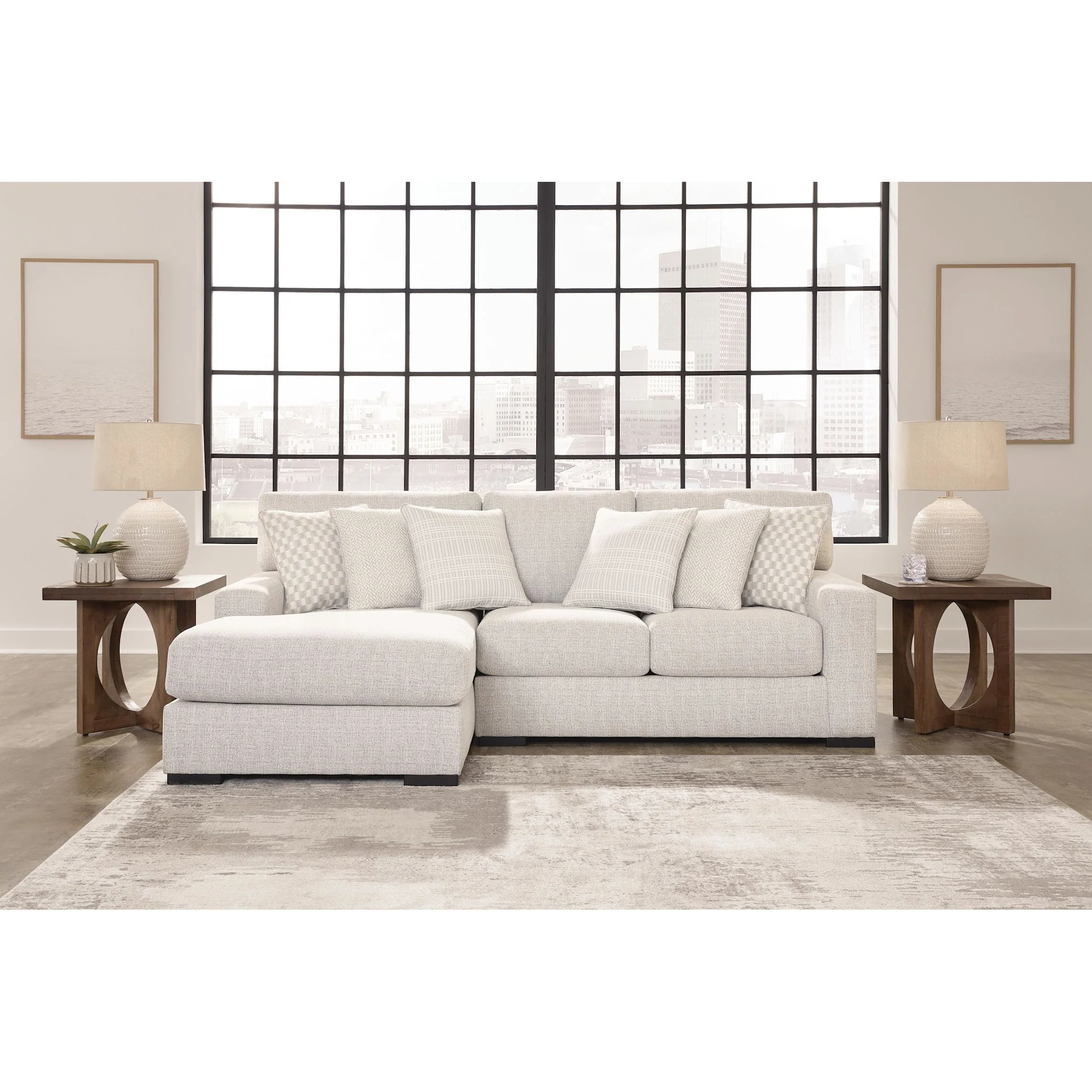 Larce-Exclusive 2 Piece Sectional with Chaise - Image 39