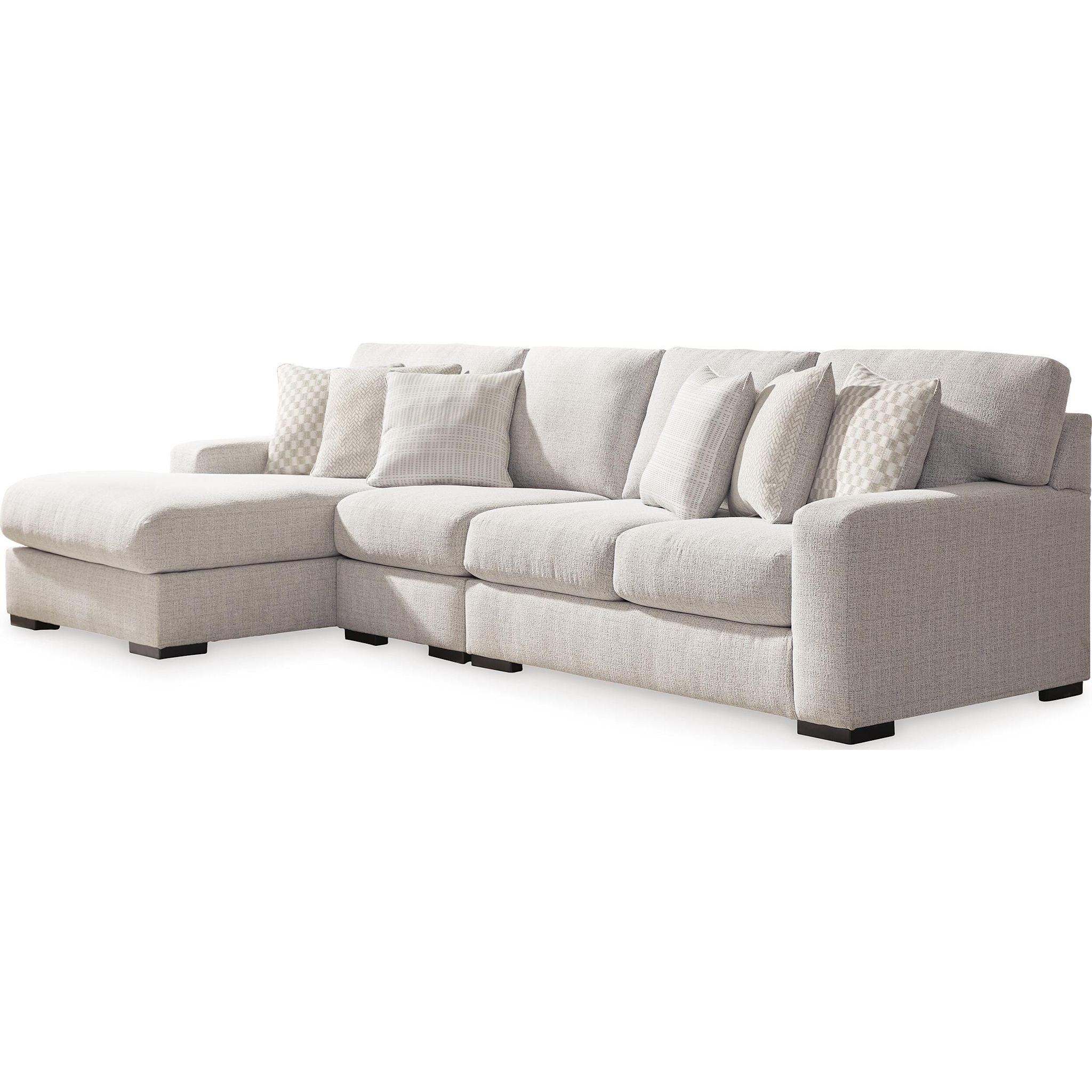 Larce-Exclusive 3 Piece Sectional with Chaise - Image 46