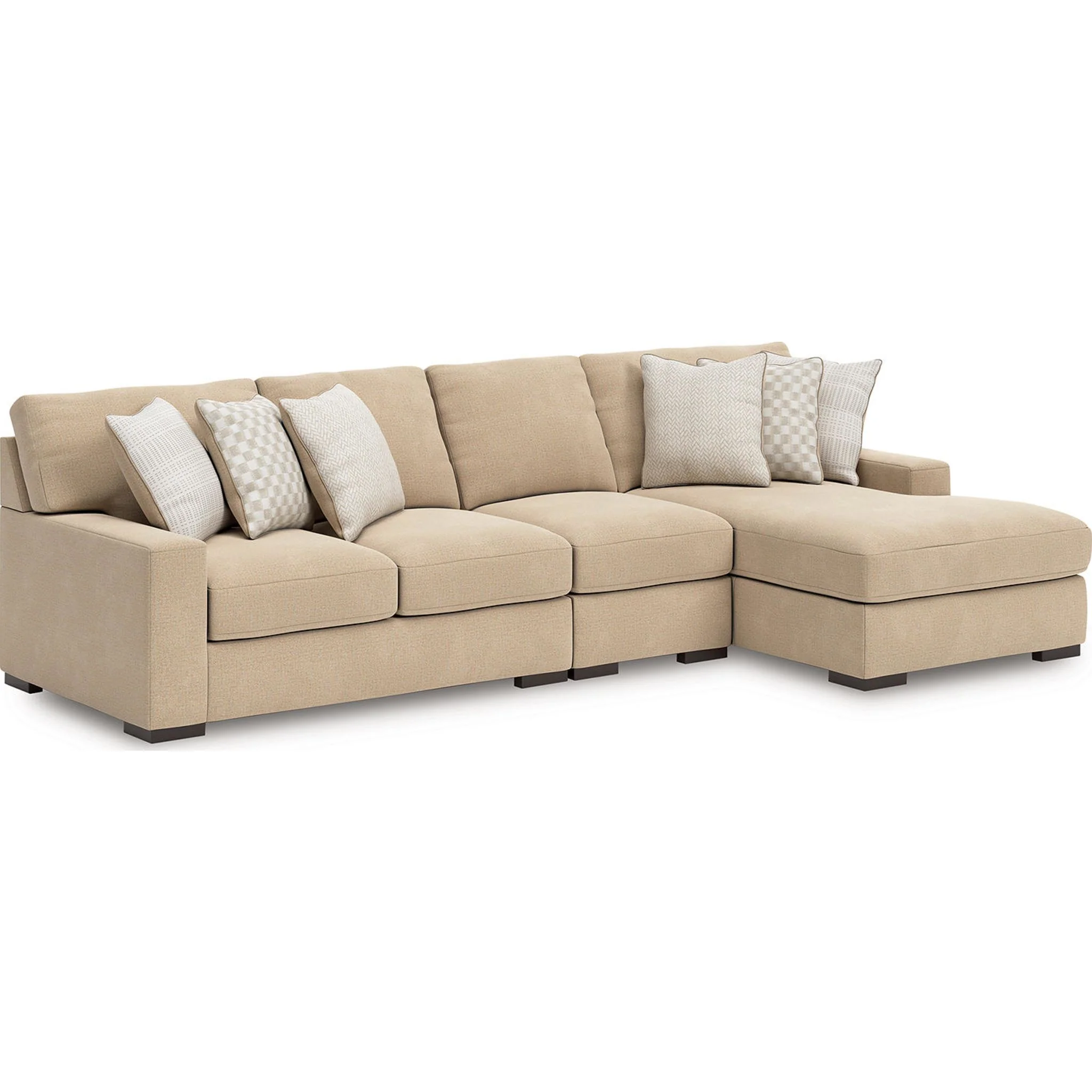 Larce-Exclusive 3 Piece Sectional with Chaise - Image 55
