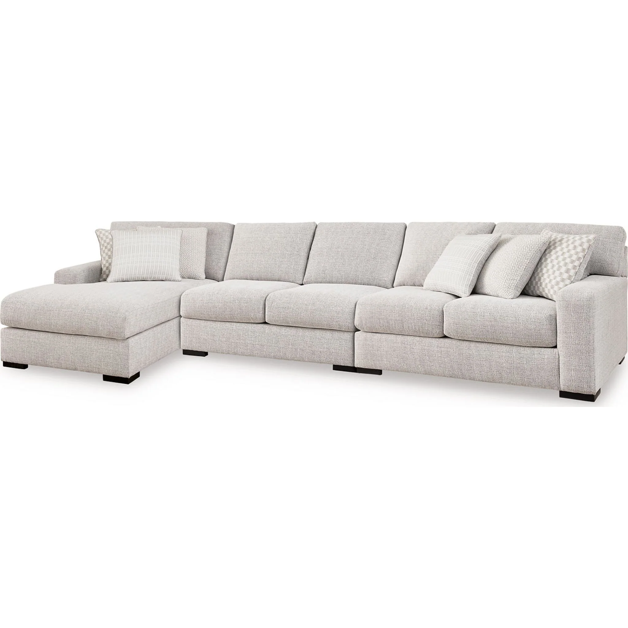 Larce-Exclusive 3 Piece Sectional with Chaise - Image 35