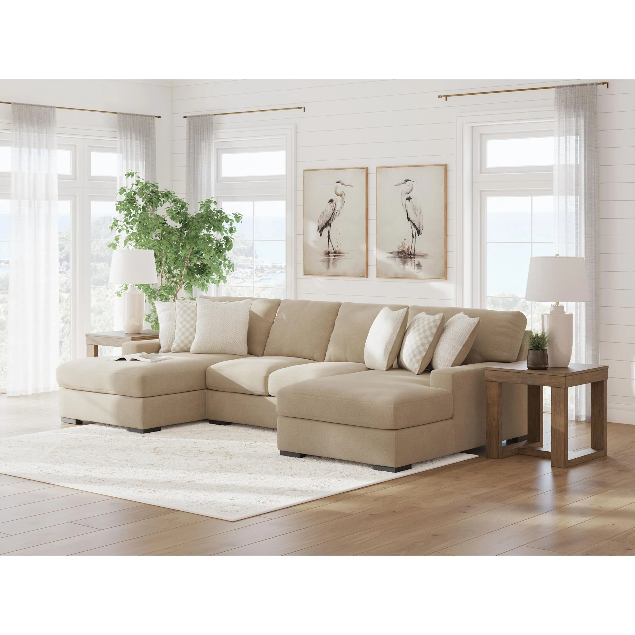 Larce-Exclusive 3 Piece Sectional with Dual Chaise - Image 14