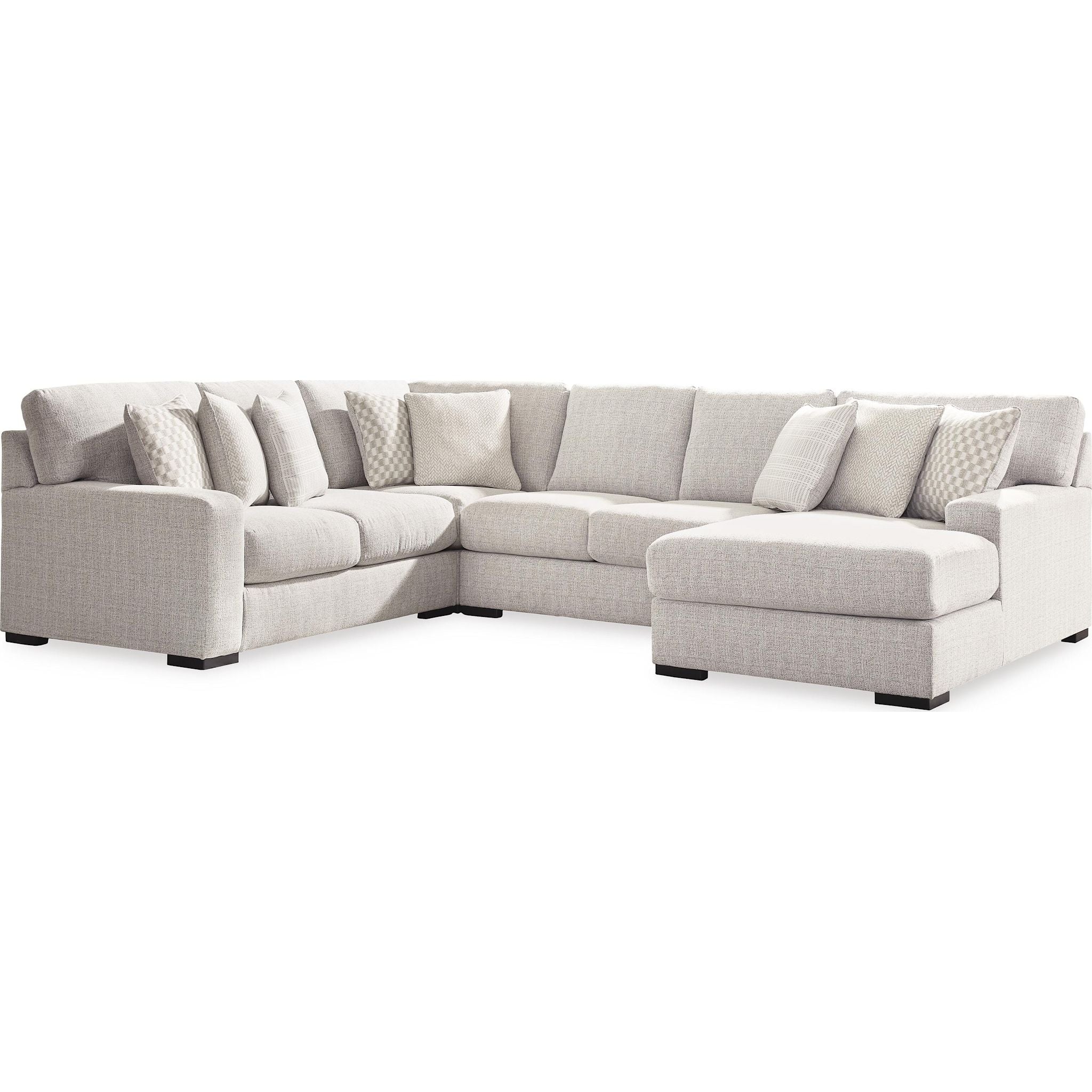 Larce-Exclusive 4 Piece Sectional with Chaise - Image 22