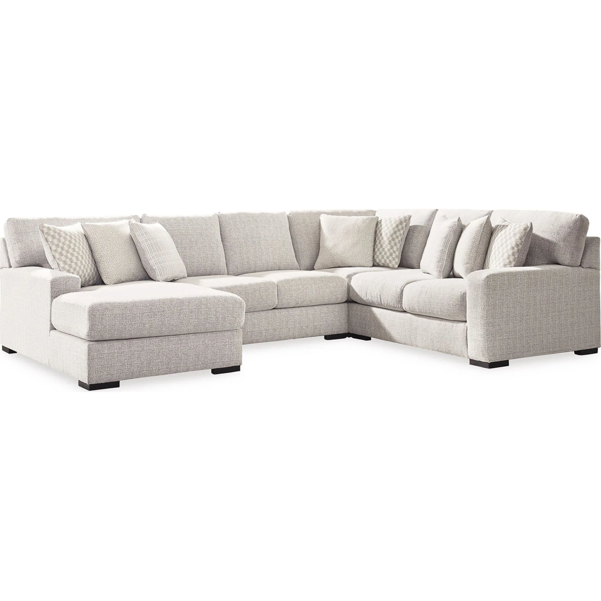 Larce-Exclusive 4 Piece Sectional with Chaise - Image 28