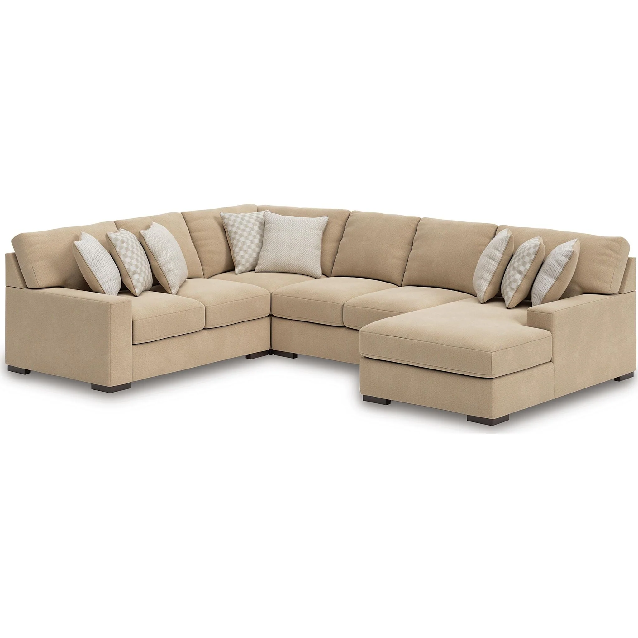 Larce-Exclusive 4 Piece Sectional with Chaise - Image 54