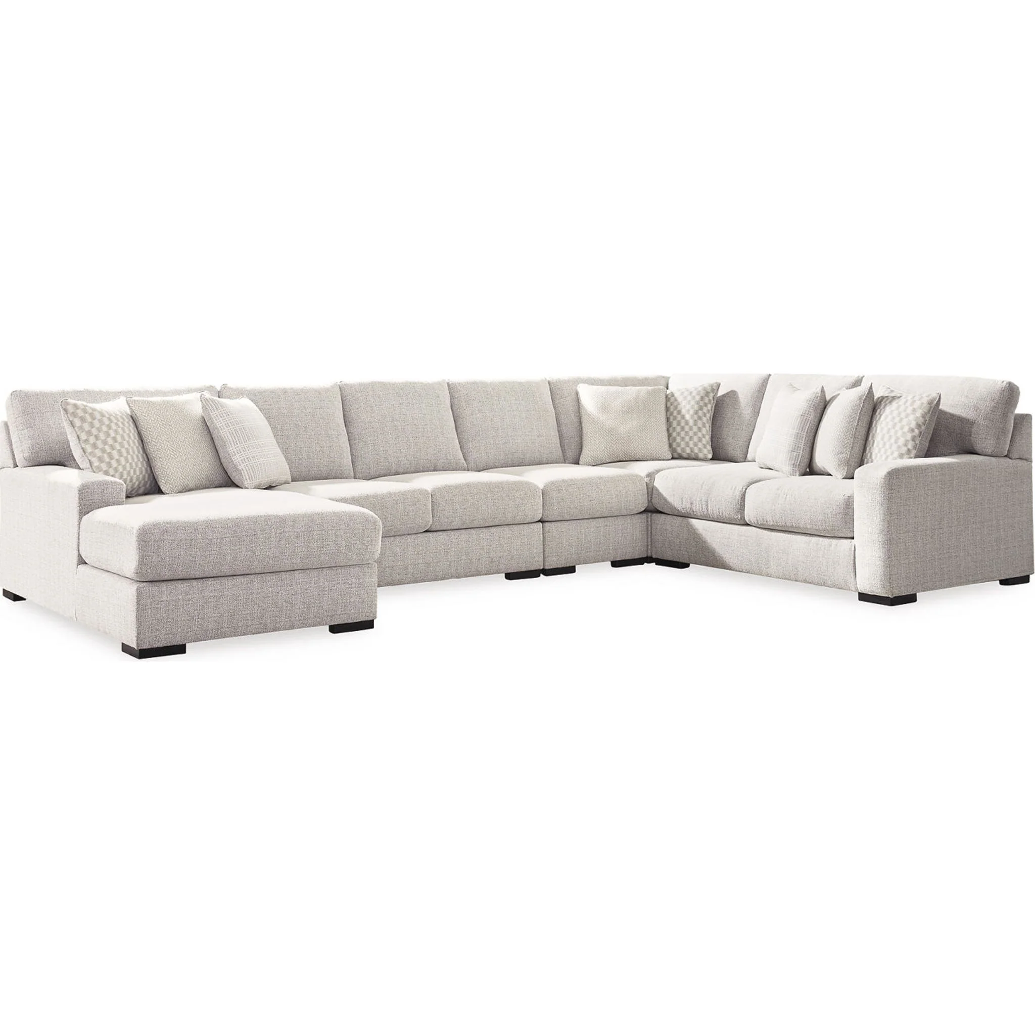 Larce-Exclusive 5 Piece Sectional with Chaise - Image 32