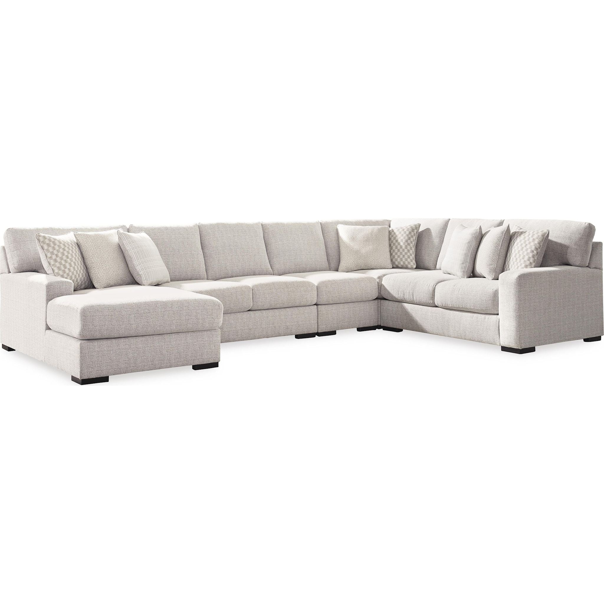 Larce-Exclusive 5 Piece Sectional with Chaise - Image 50