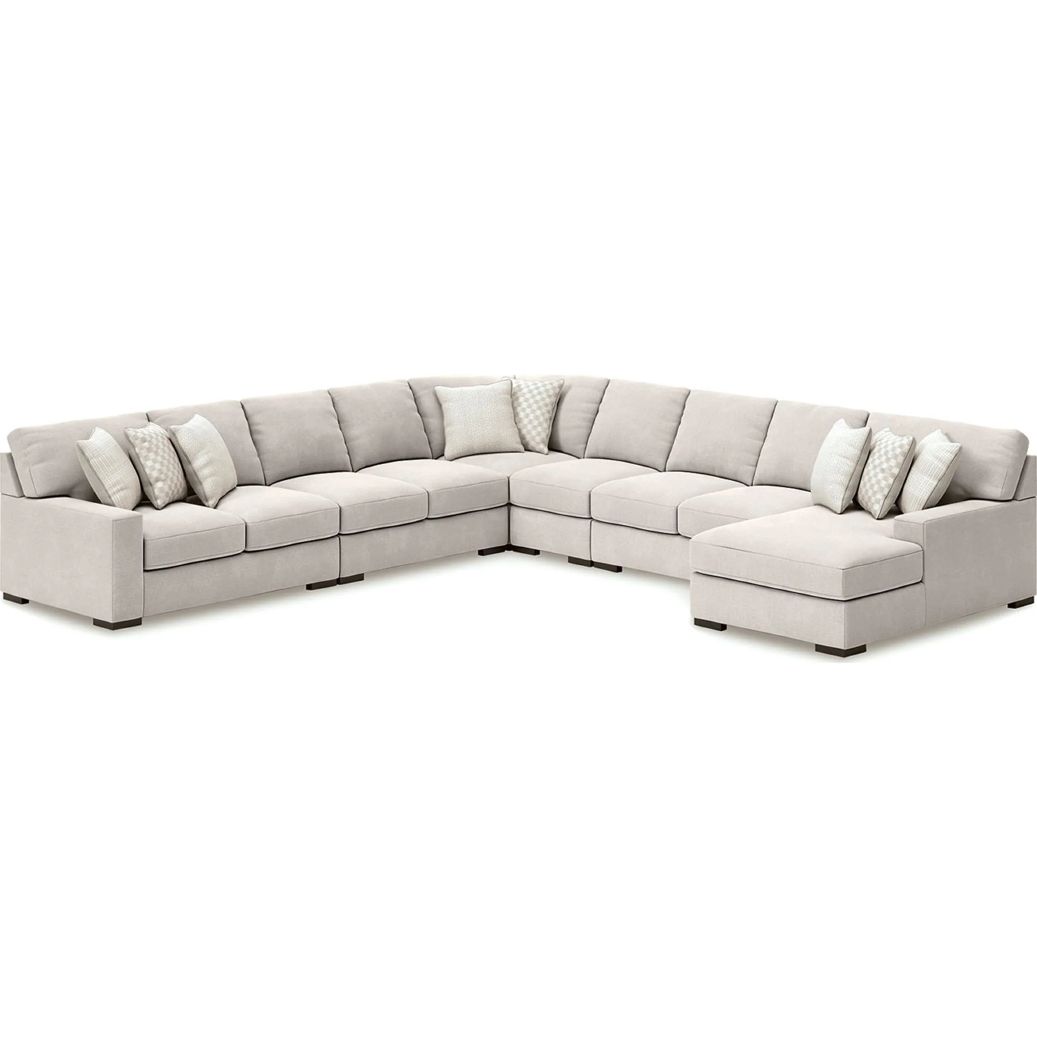 Larce-Exclusive 6 Piece Sectional with Chaise - Image 17