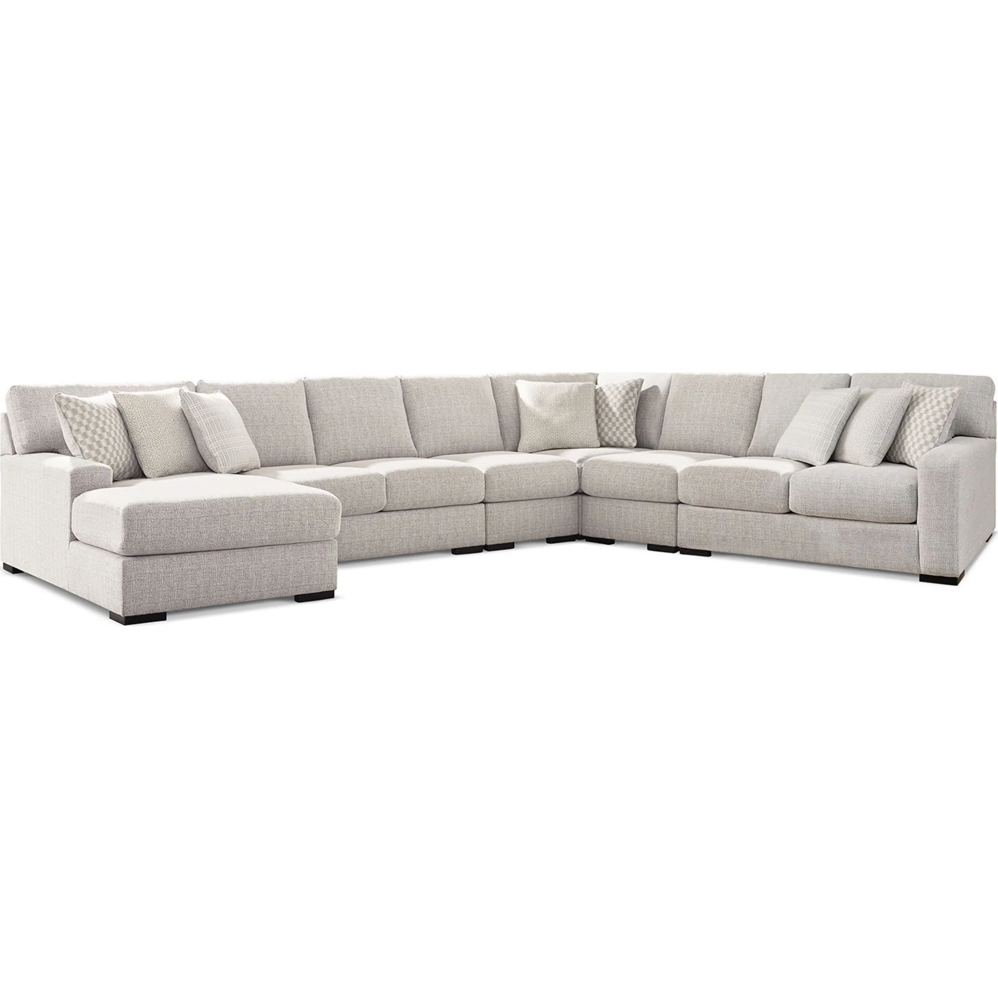 Larce-Exclusive 6 Piece Sectional with Chaise - Image 4
