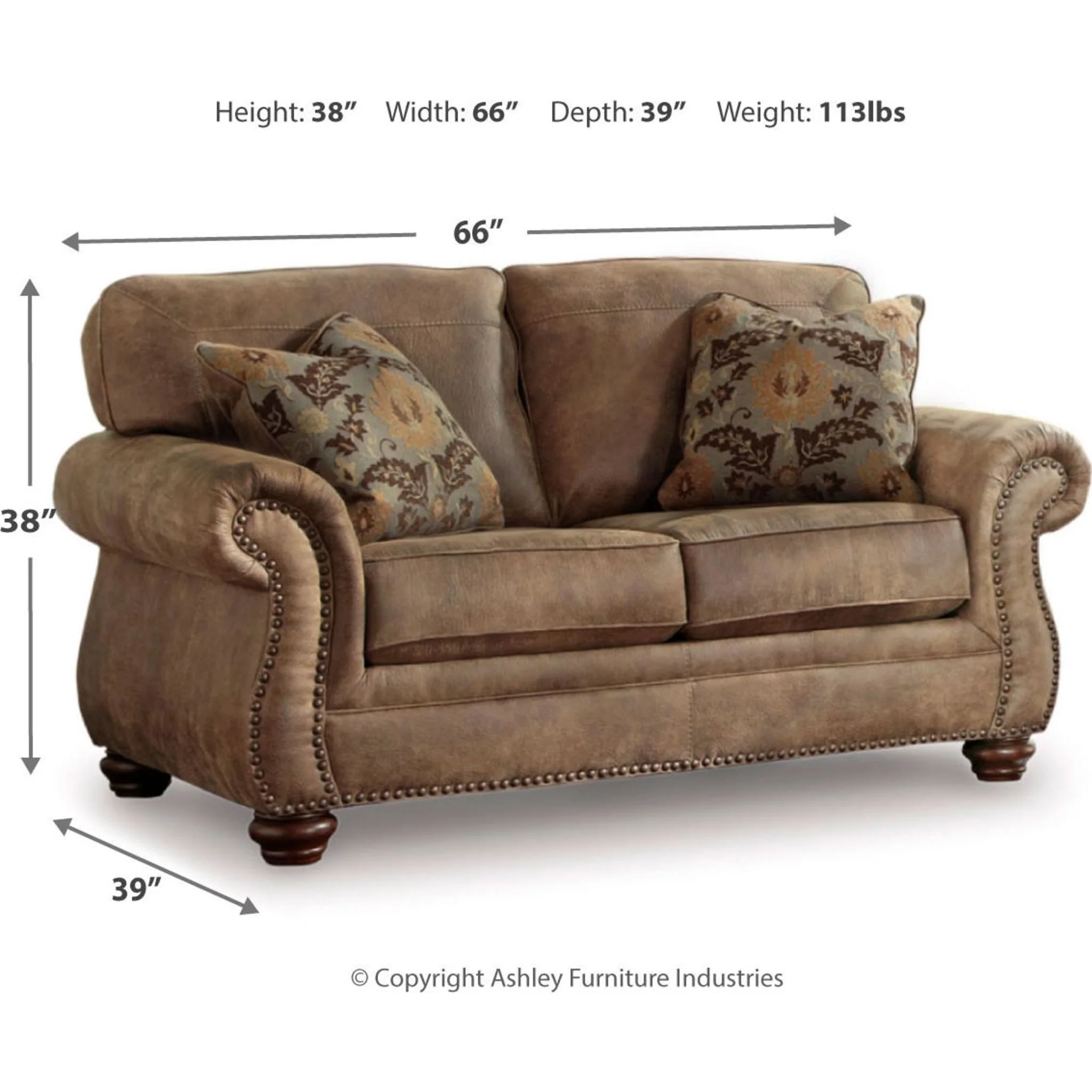 Larkinhurst Loveseat - Image 19