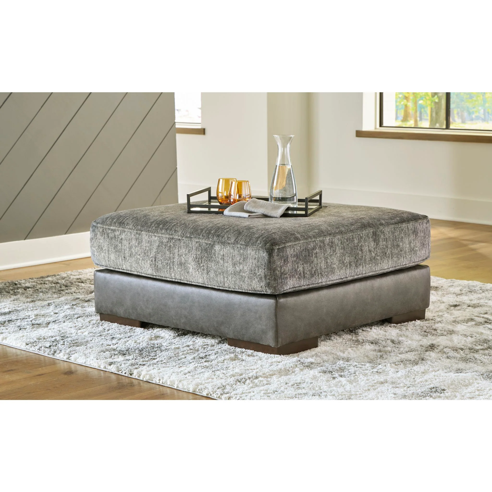 Larkstone Oversized Accent Ottoman - Image 3