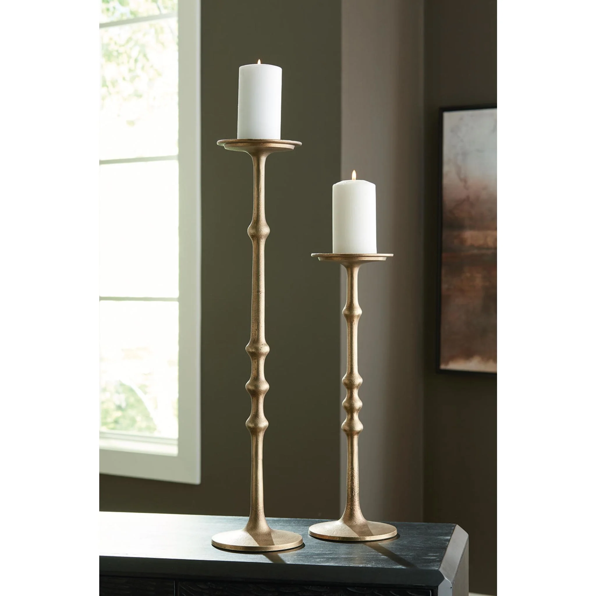 Larwick Candle Holder (Set of 2) - Image 2