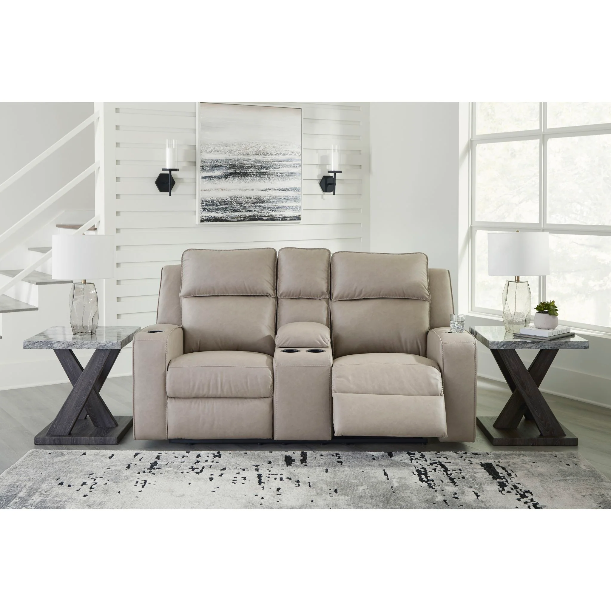Lavenhorne Reclining Loveseat with Console - Image 13